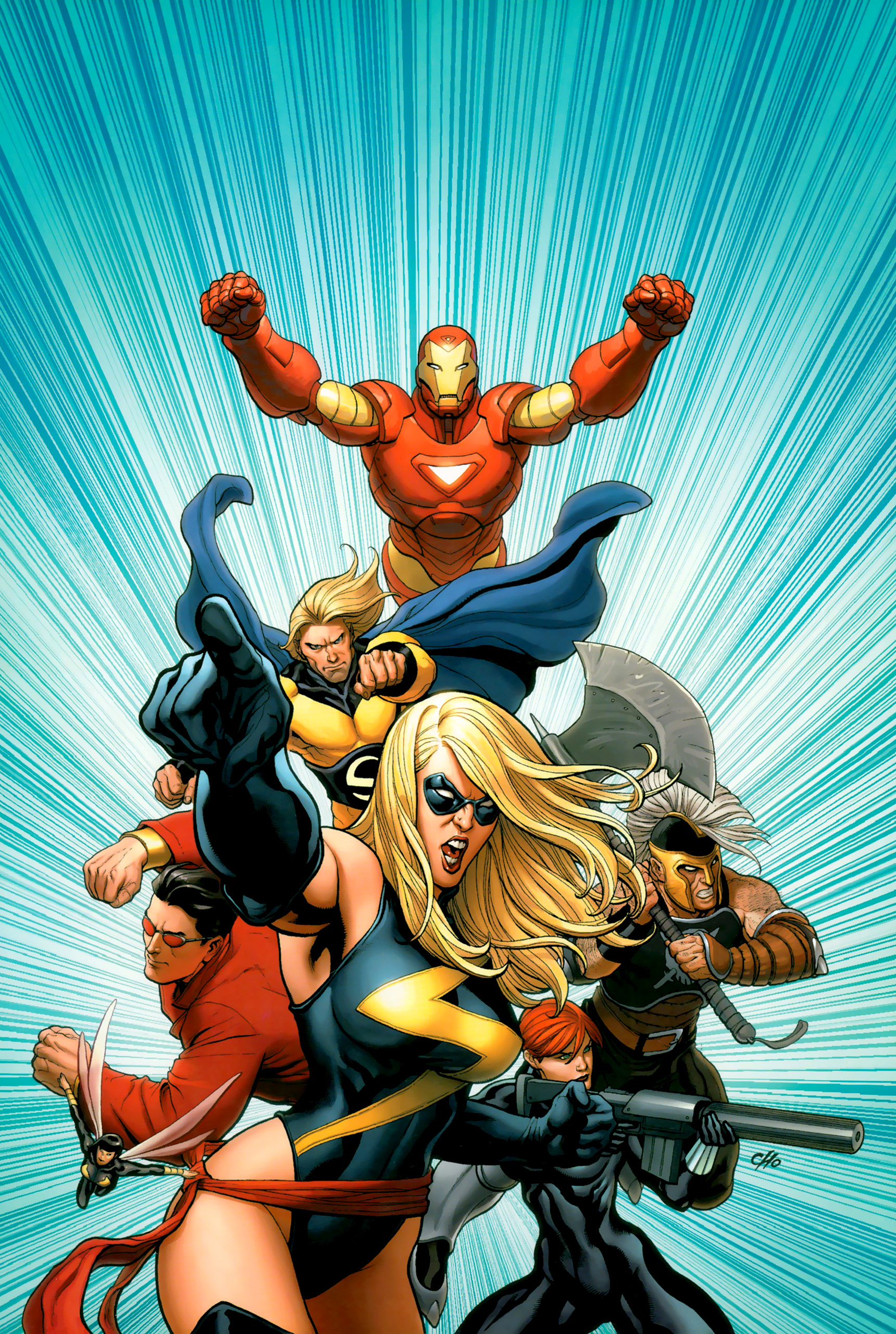 Read online New Avengers Poster Book comic -  Issue # Full - 26