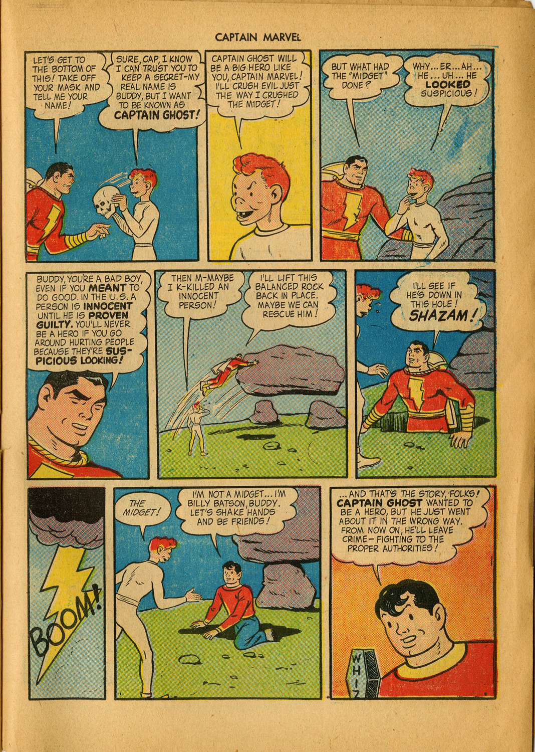 Read online Captain Marvel Adventures comic -  Issue #38 - 35