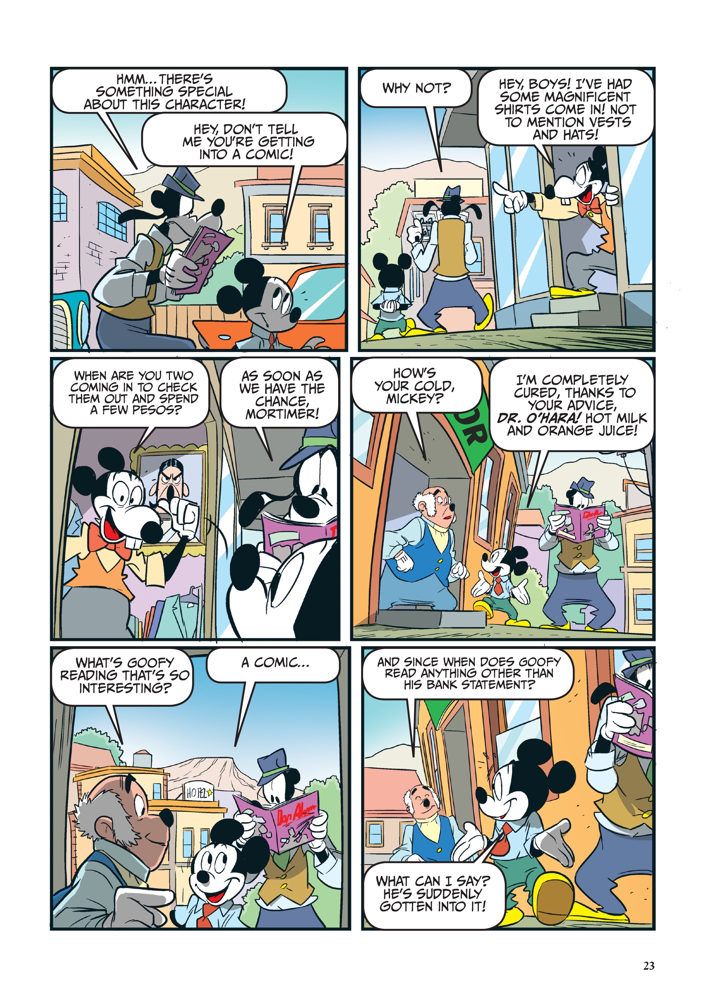 Read online Disney Don Quixote, Starring Goofy and Mickey Mouse comic -  Issue # TPB - 24