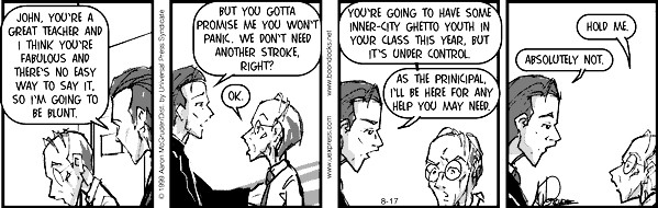 Read online The Boondocks Collection comic -  Issue # Year 1999 - 121