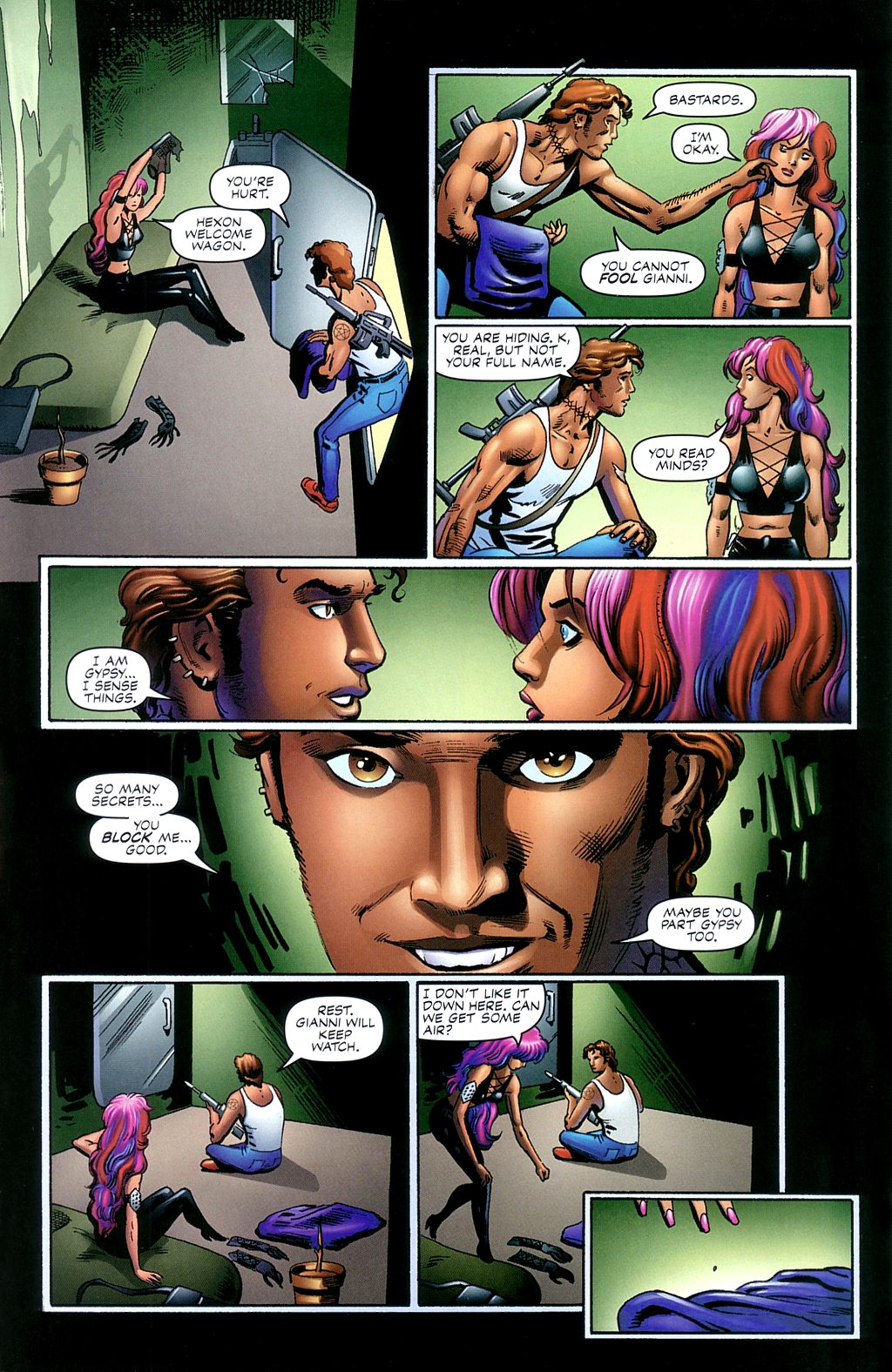 Read online Black Tide (2002) comic -  Issue #5 - 16