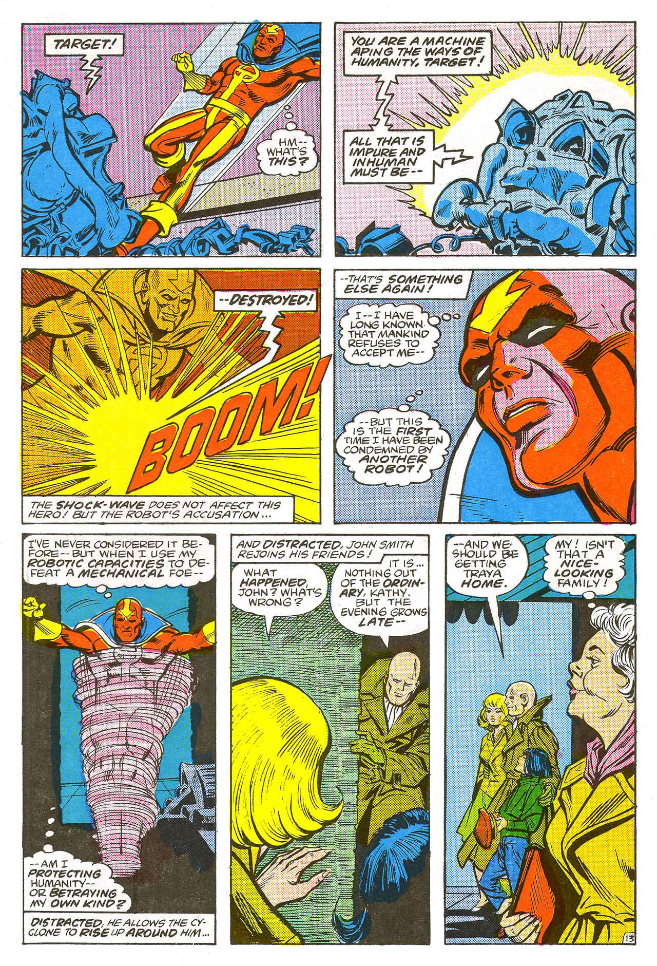 Read online Red Tornado (1985) comic -  Issue #1 - 18