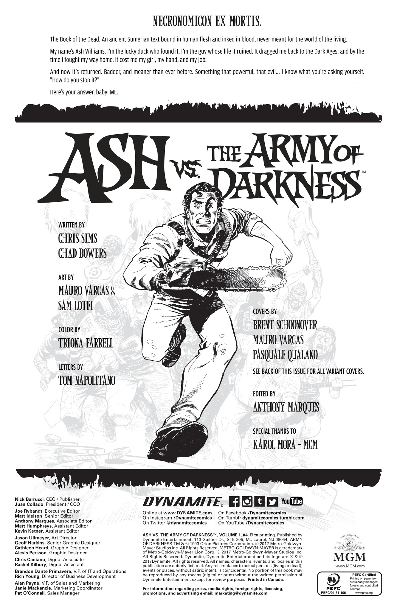 Read online Ash Vs. The Army of Darkness comic -  Issue #4 - 4