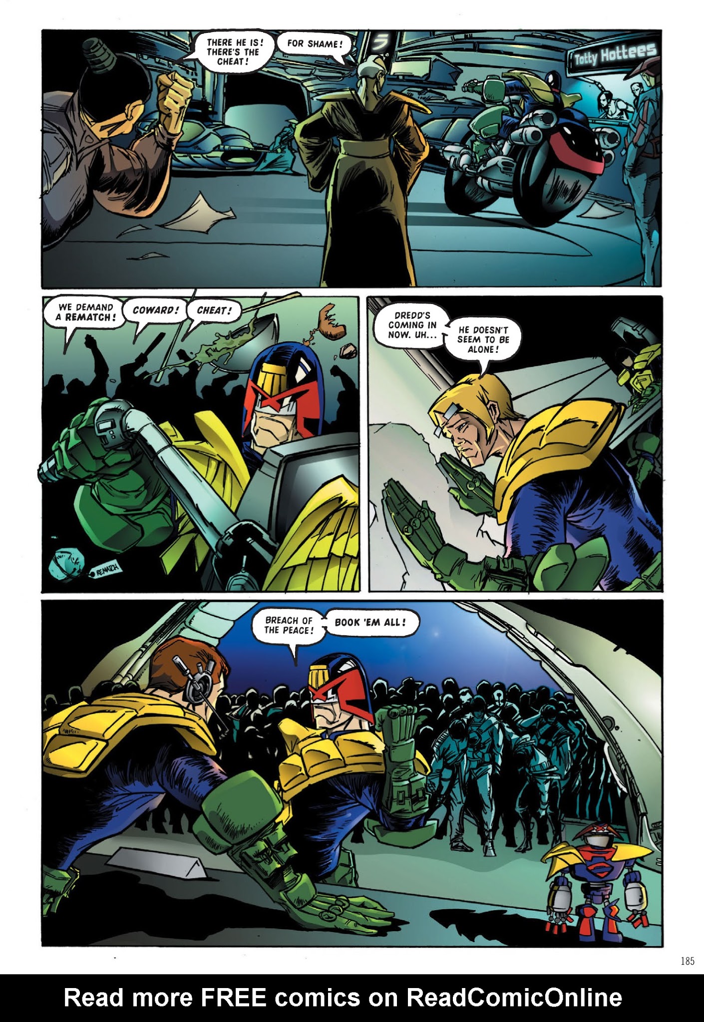 Read online Judge Dredd: The Complete Case Files comic -  Issue # TPB 31 - 186