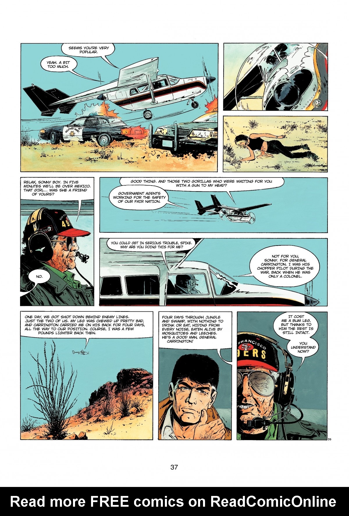 Read online XIII comic -  Issue #14 - 37