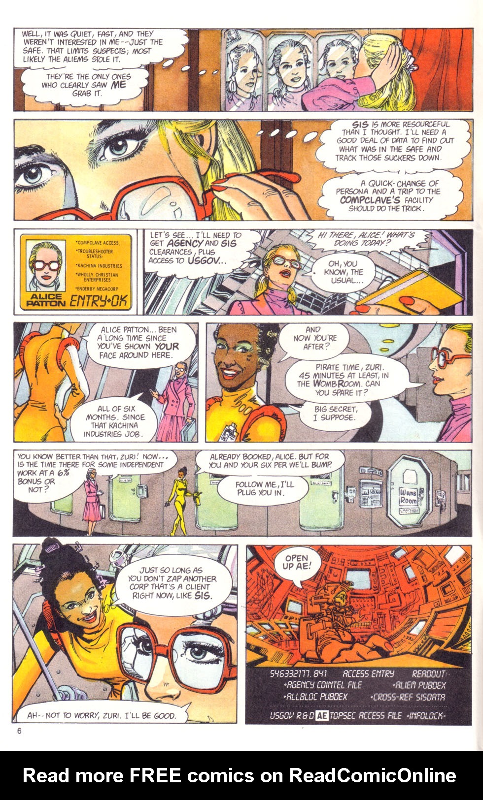 Read online Echo of Futurepast comic -  Issue #8 - 7