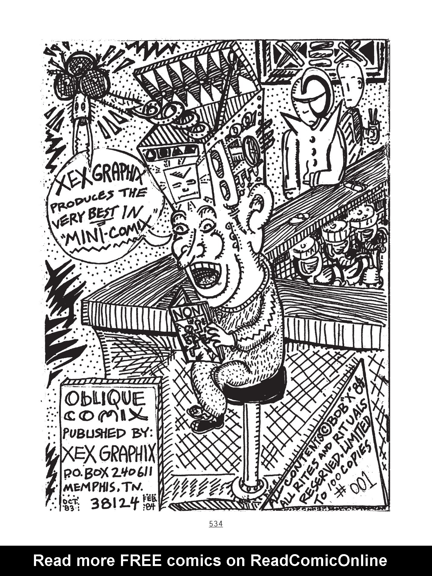 Read online NEWAVE! The Underground Mini Comix of the 1980's comic -  Issue # TPB (Part 6) - 13