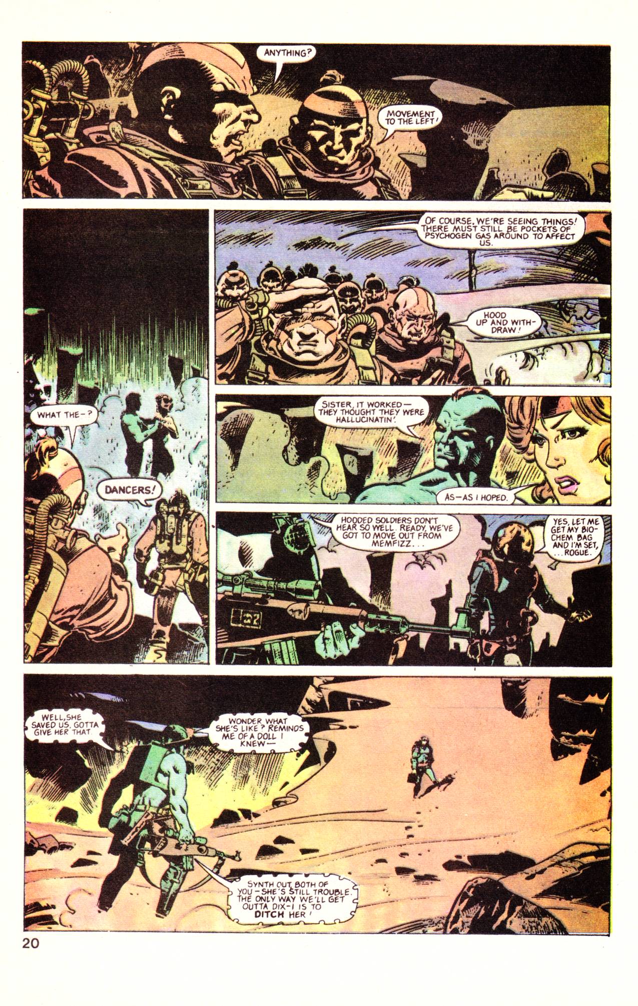 Read online Rogue Trooper (1986) comic -  Issue #6 - 22