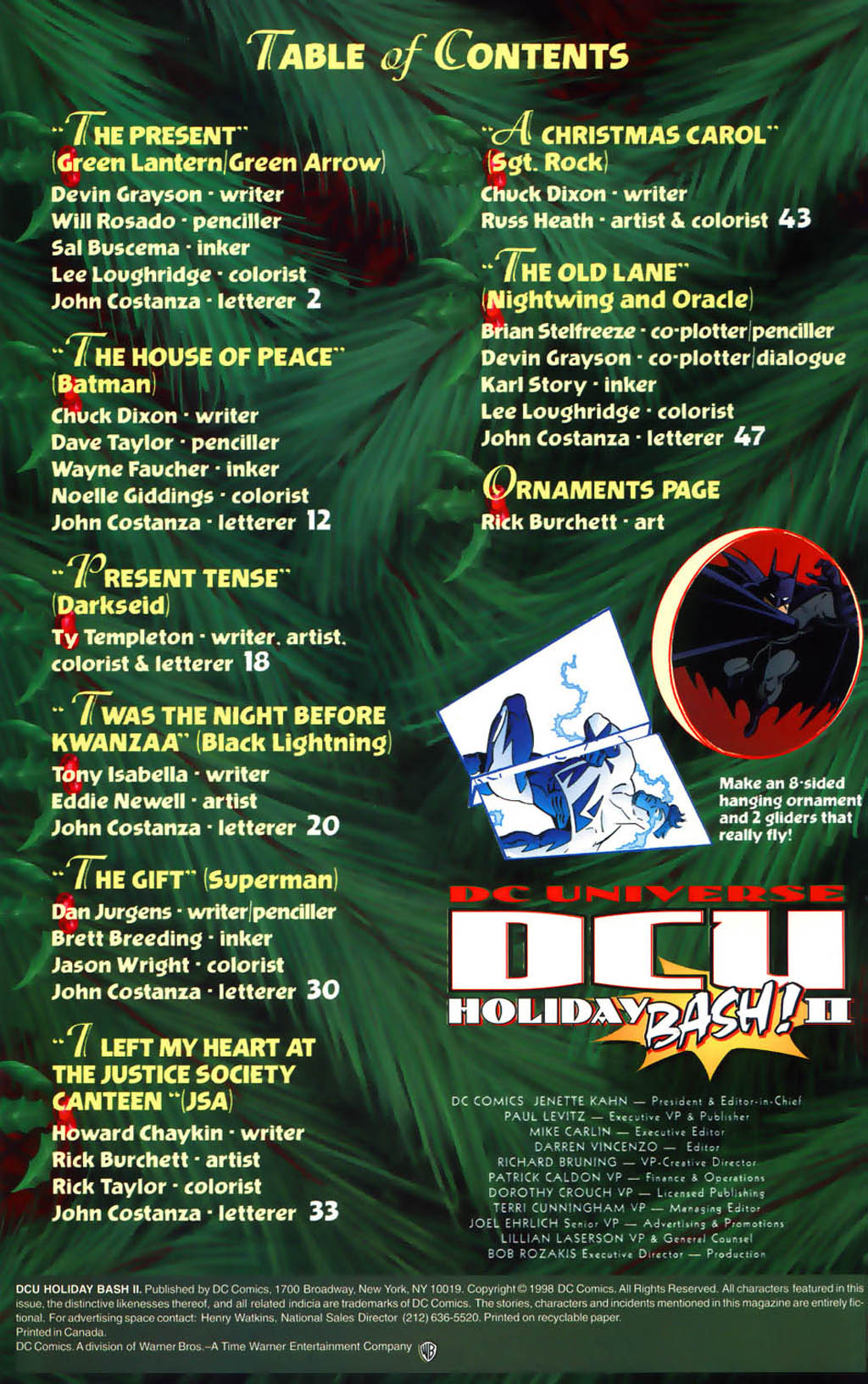 Read online DC Universe Holiday Bash comic -  Issue #2 - 2