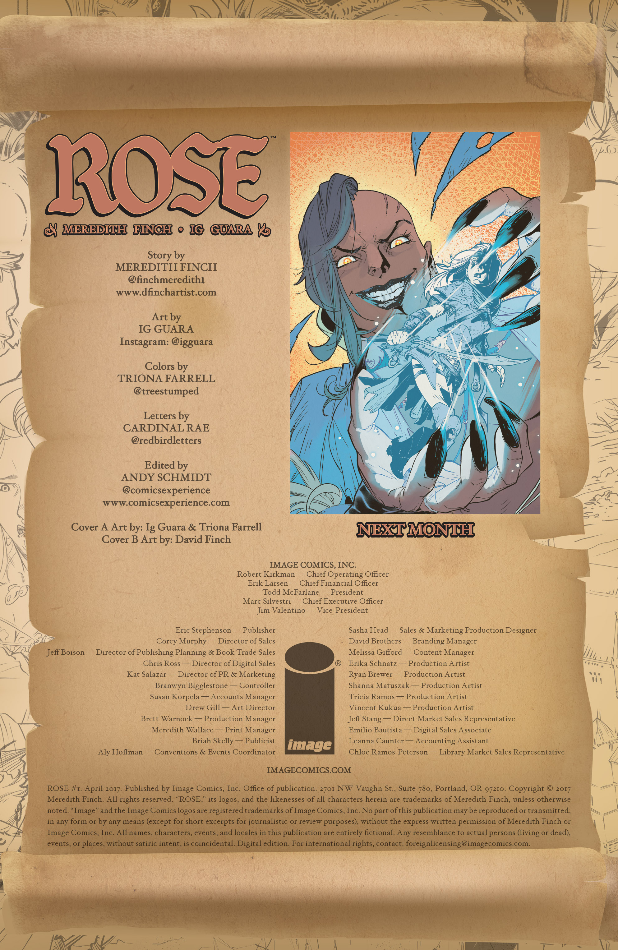 Read online Rose comic -  Issue #1 - 25