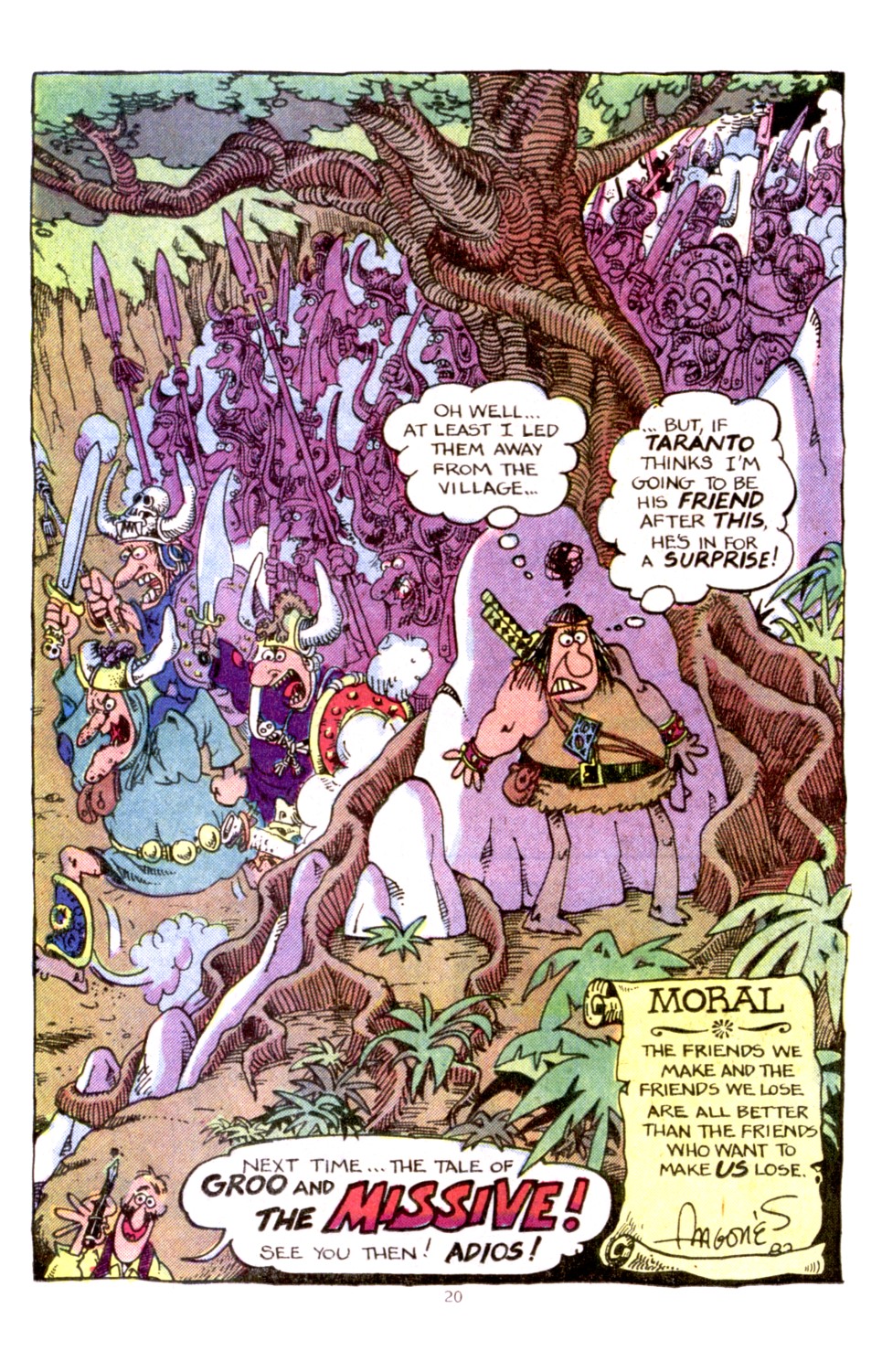 Read online Groo the Wanderer comic -  Issue #1 - 20