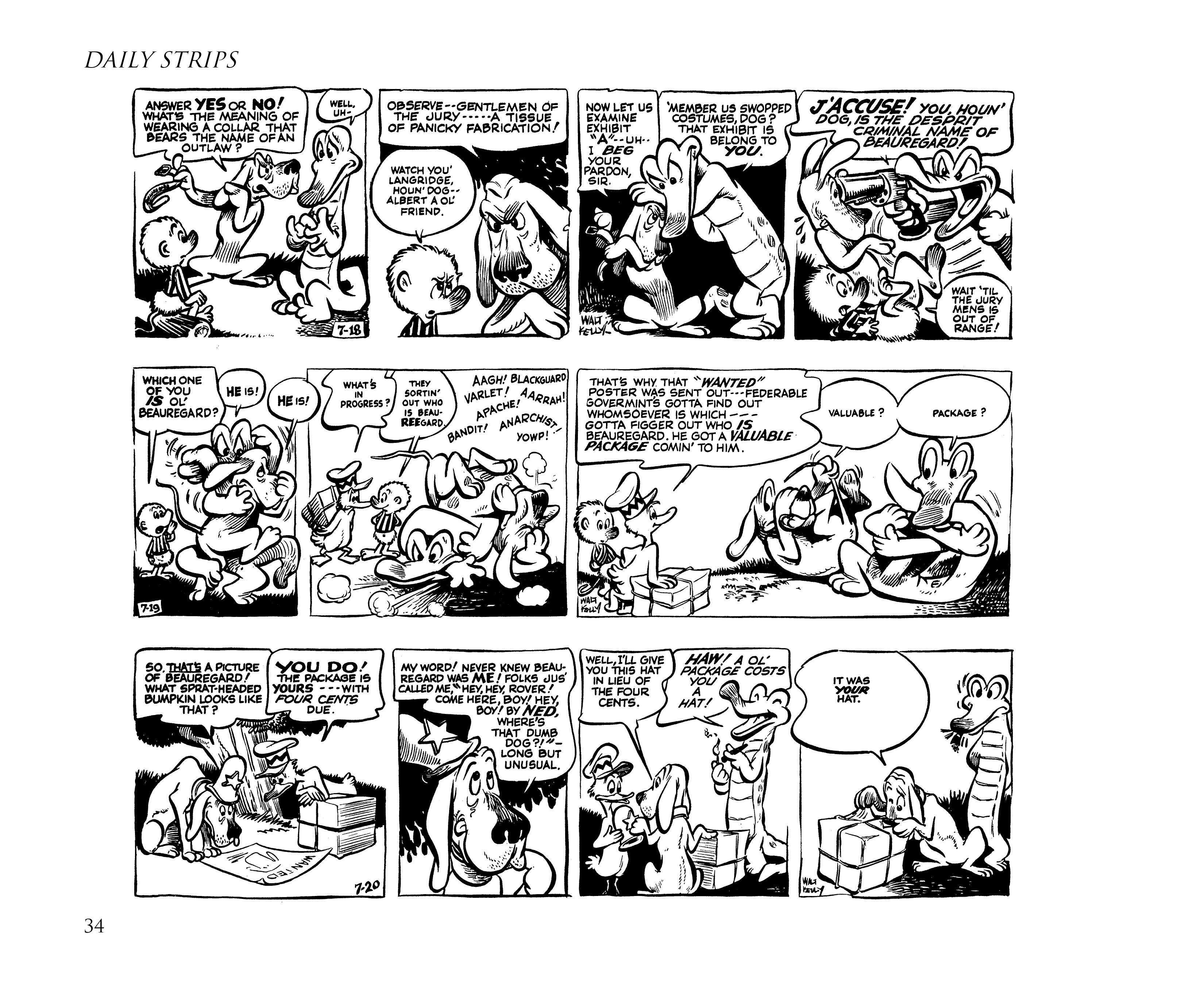 Read online Pogo by Walt Kelly: The Complete Syndicated Comic Strips comic -  Issue # TPB 1 (Part 1) - 52