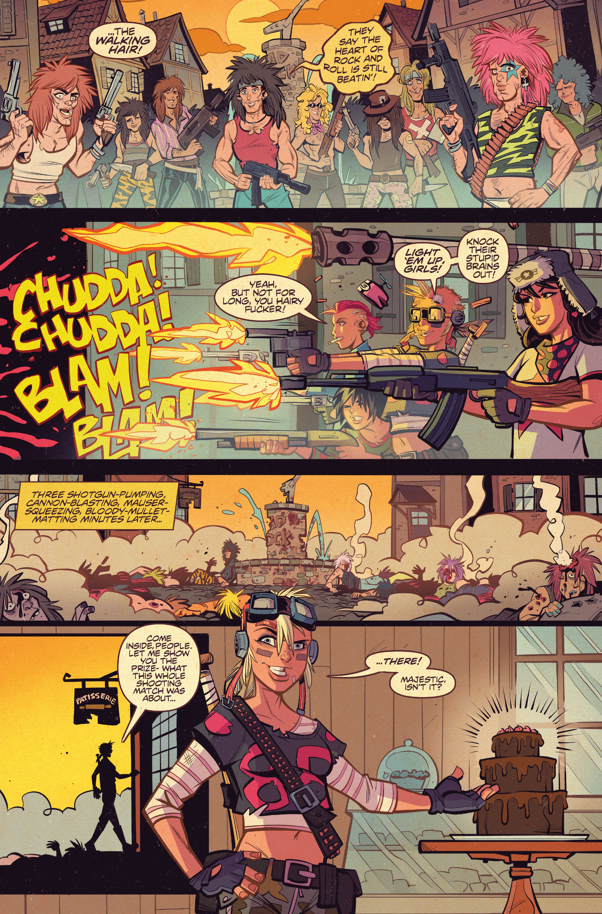 Read online Tank Girl: Two Girls, One Tank comic -  Issue #3 - 8