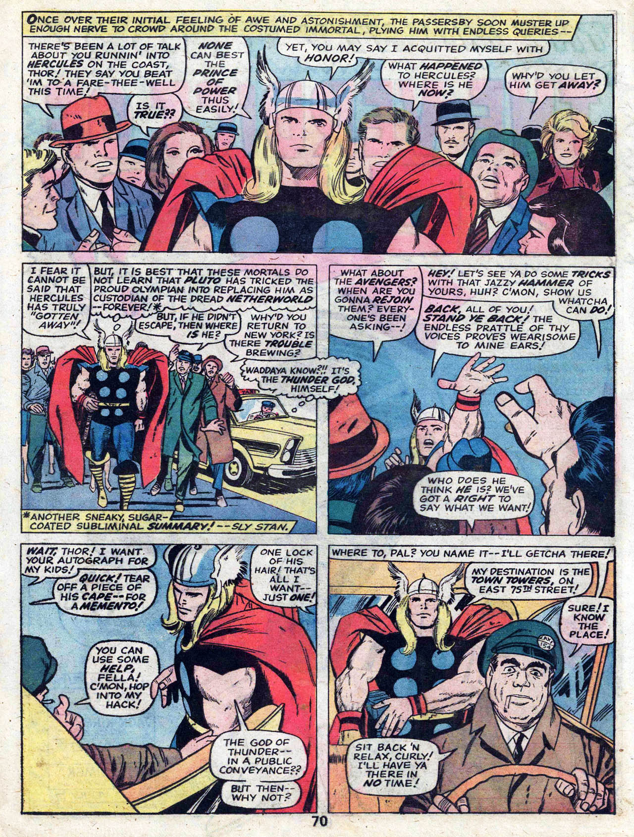 Read online Marvel Treasury Edition comic -  Issue #3 - 69