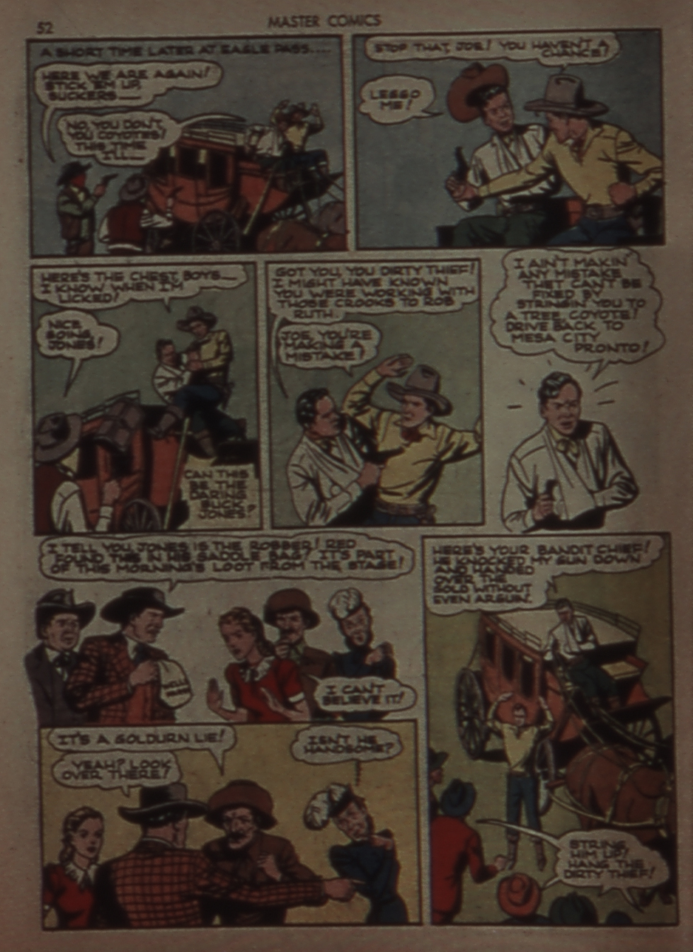 Read online Master Comics comic -  Issue #23 - 52