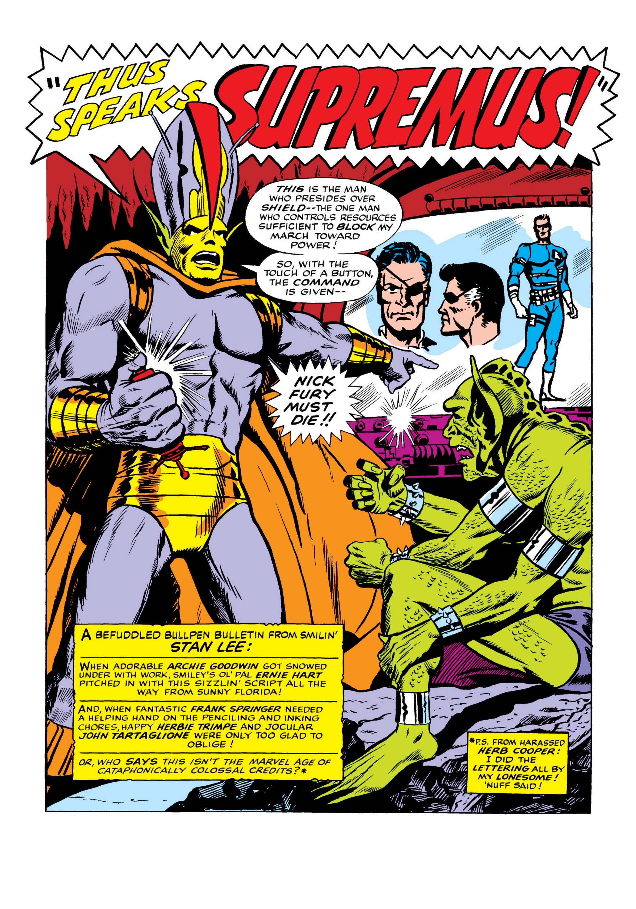 Read online Marvel Masterworks: Nick Fury, Agent of S.H.I.E.L.D. comic -  Issue # TPB 3 (Part 1) - 92