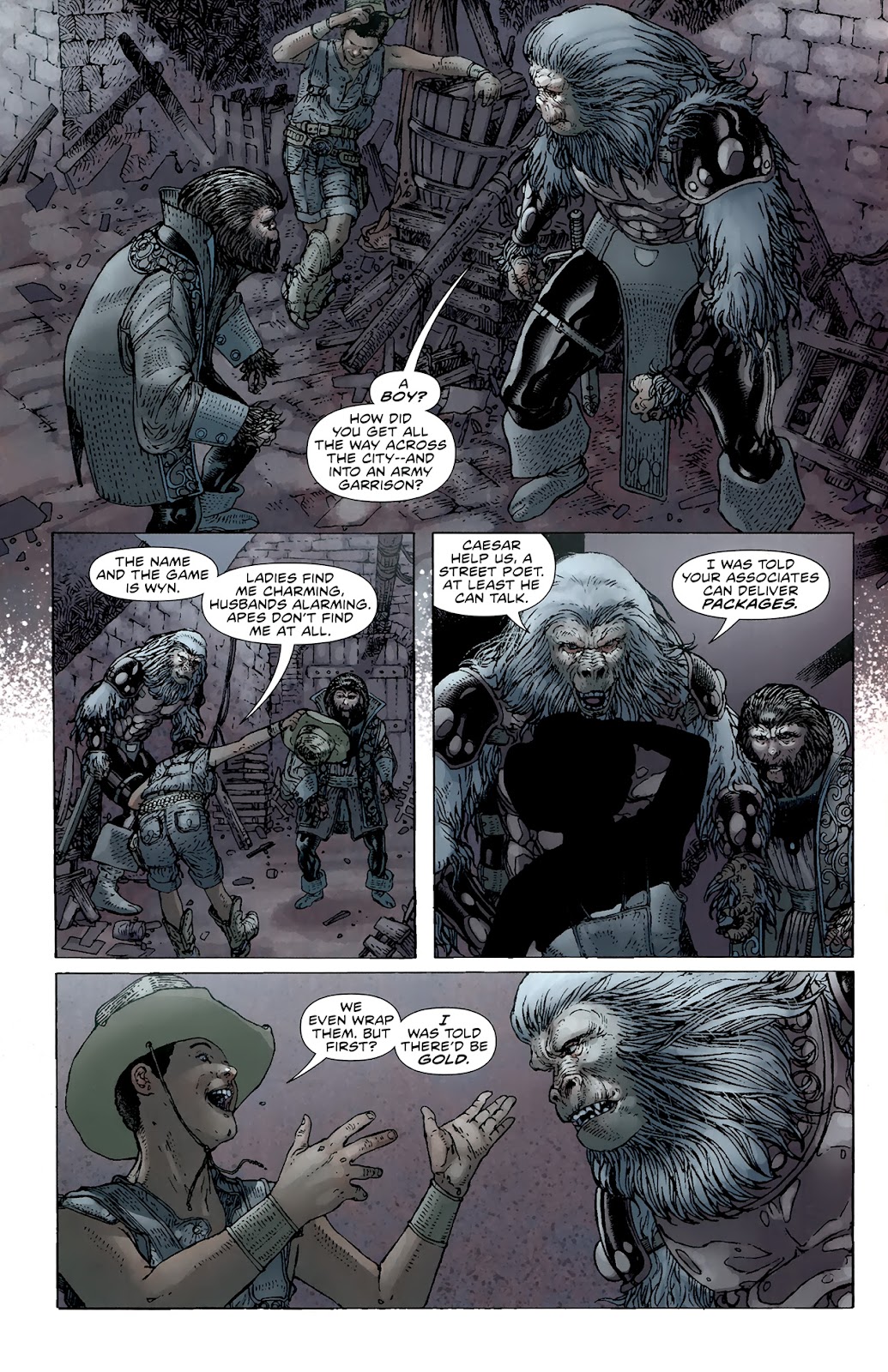 Planet of the Apes (2011) issue 4 - Page 7