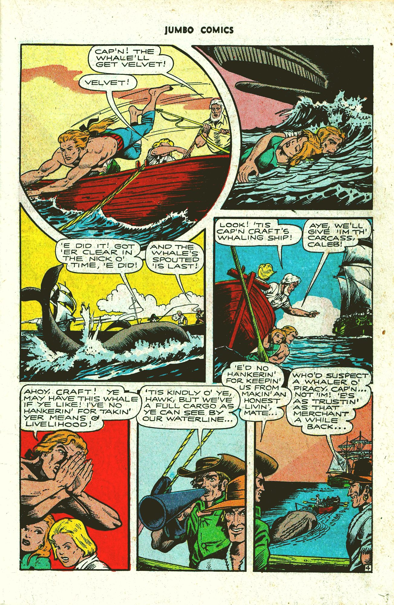 Read online Jumbo Comics comic -  Issue #94 - 24