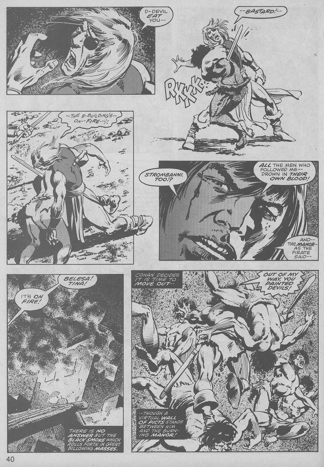 Read online The Savage Sword Of Conan comic -  Issue #48 - 40