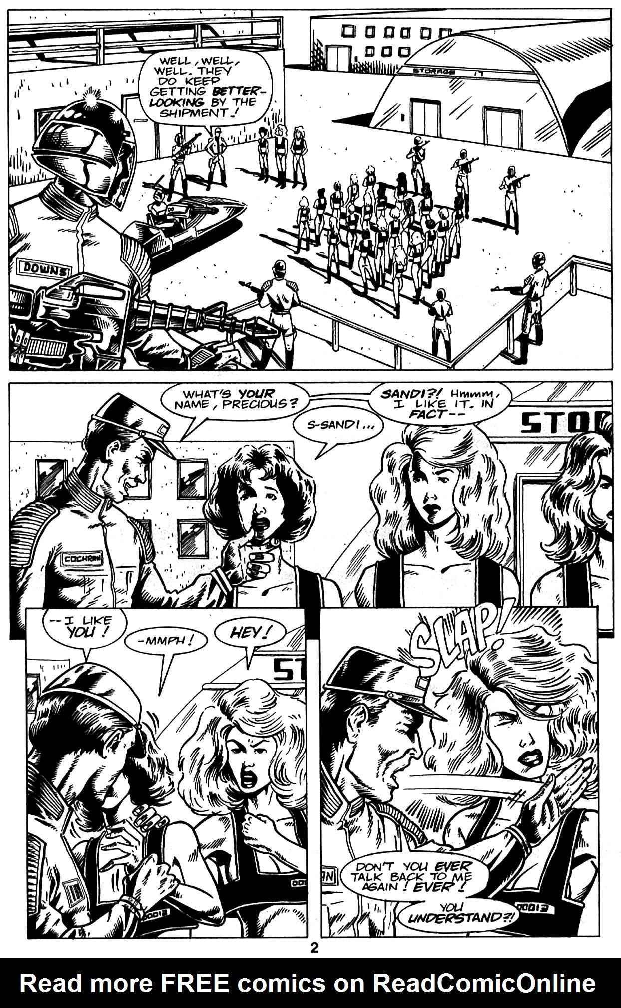 Read online Galaxina comic -  Issue #2 - 5