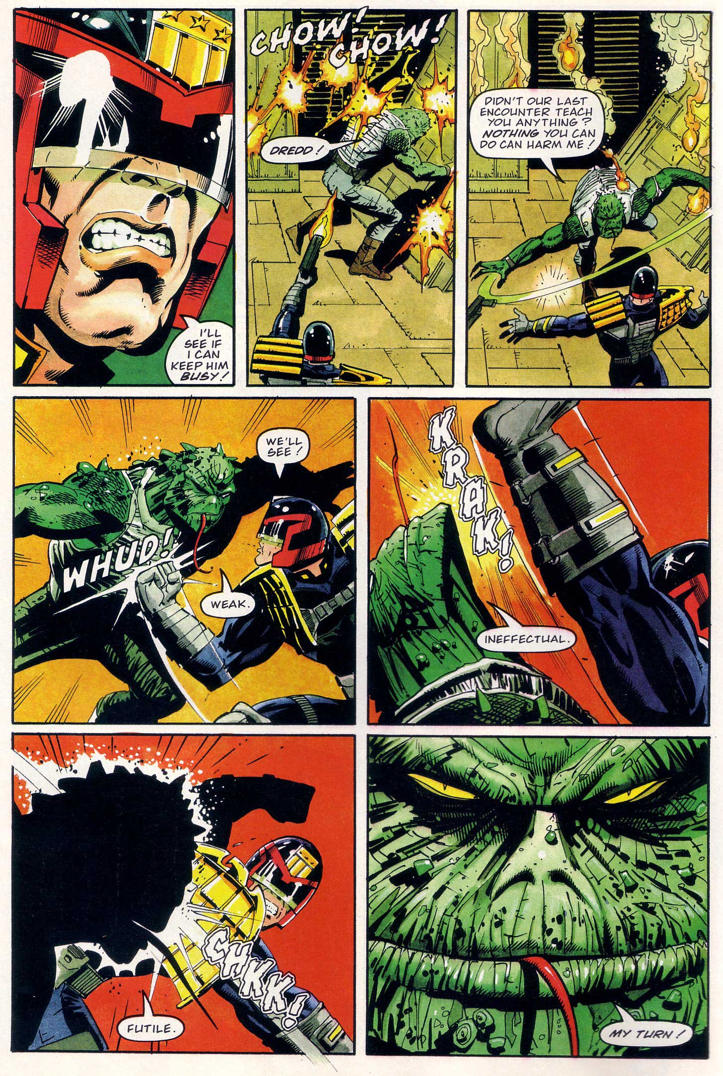 Read online Judge Dredd Lawman of the Future comic -  Issue #2 - 25