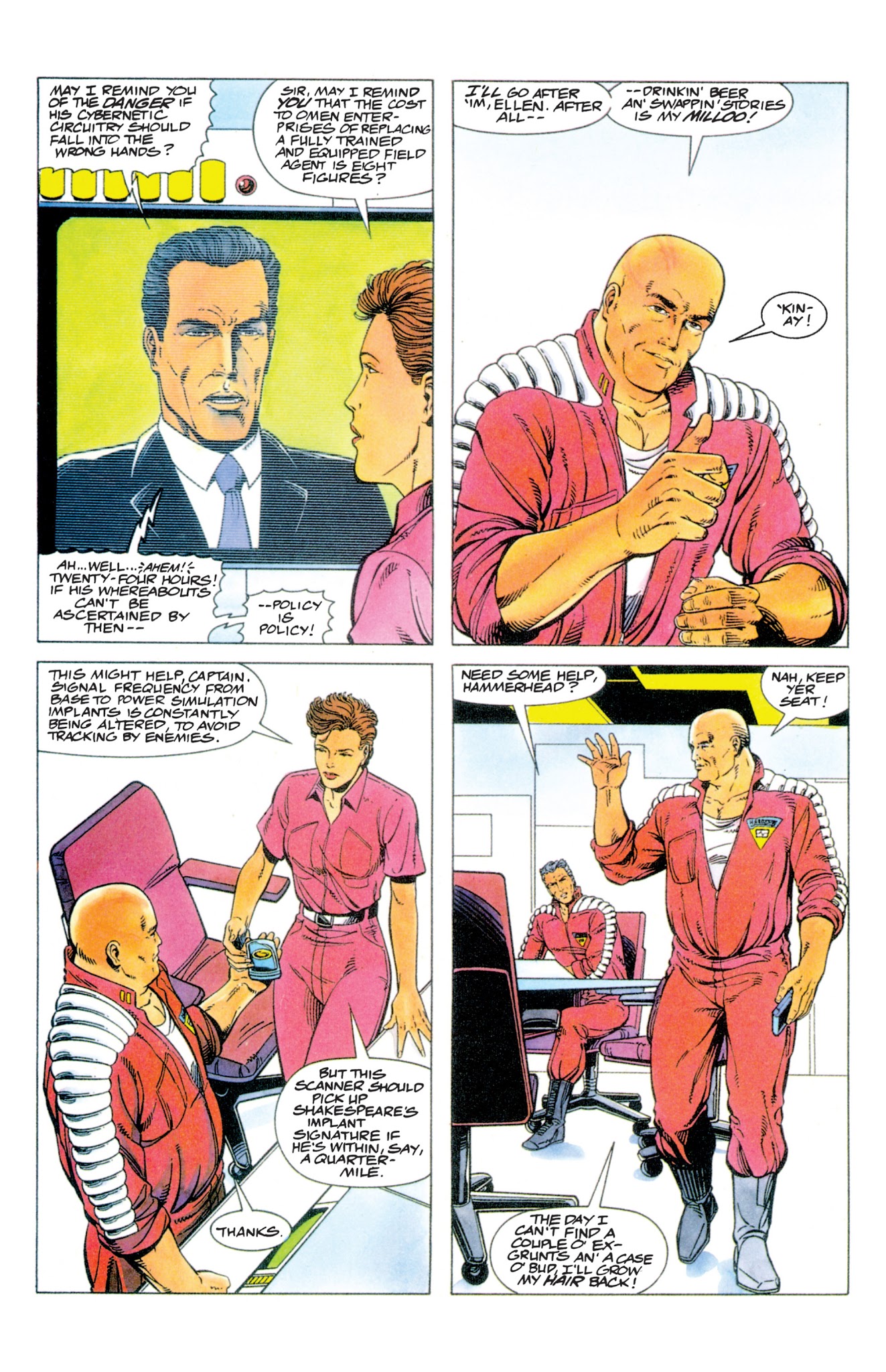 Read online Valiant Masters H.A.R.D. Corps comic -  Issue # TPB - 173