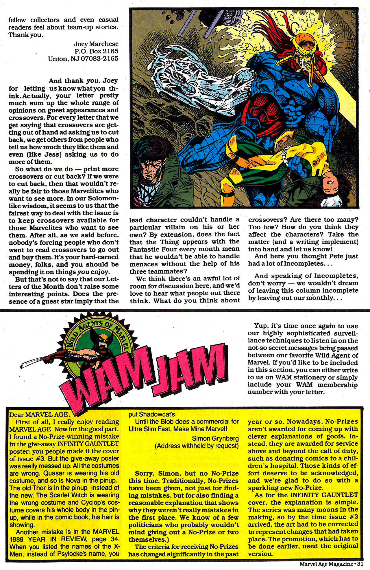 Read online Marvel Age comic -  Issue #118 - 34