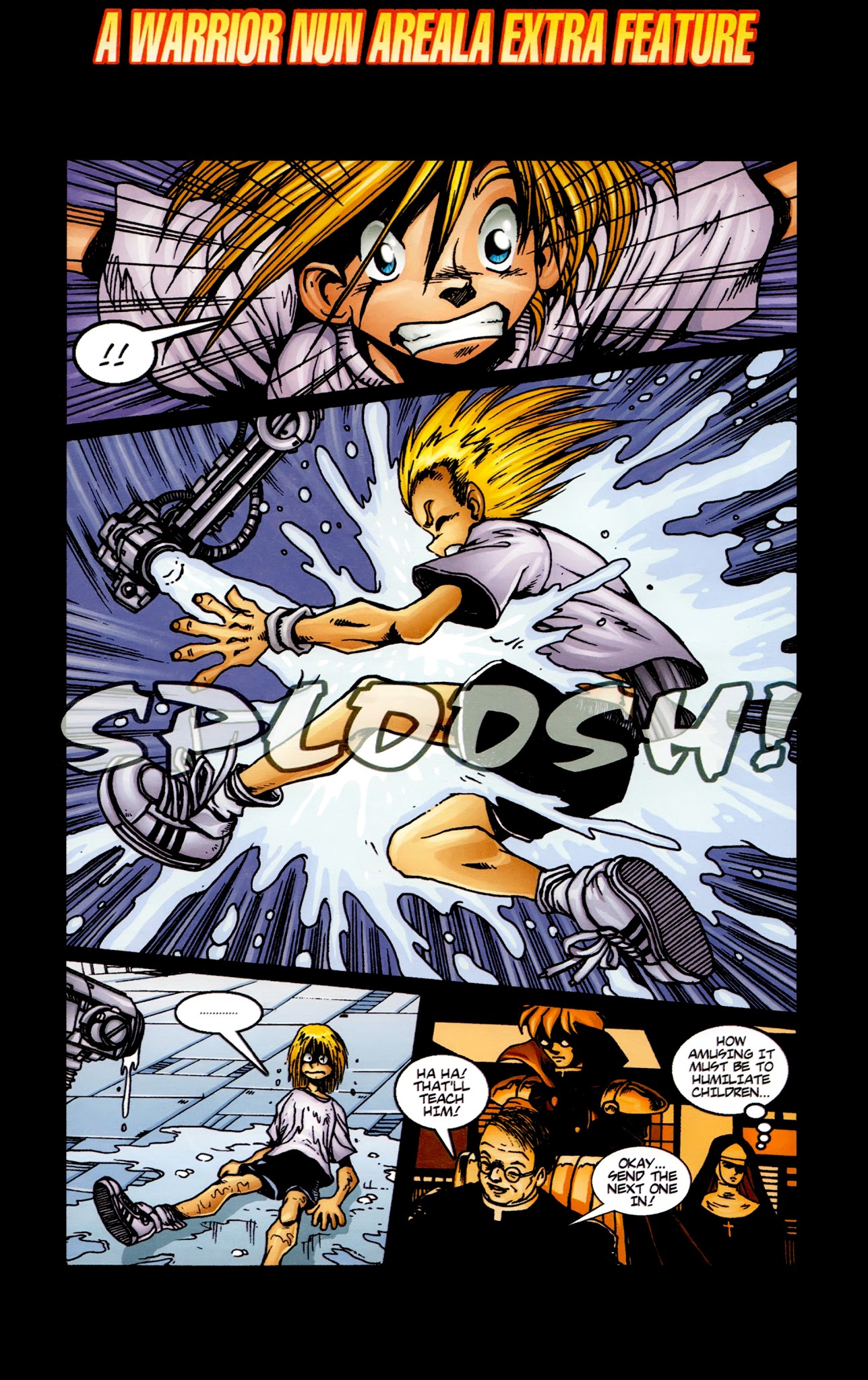 Read online Warrior Nun Areala (1999) comic -  Issue #15 - 22