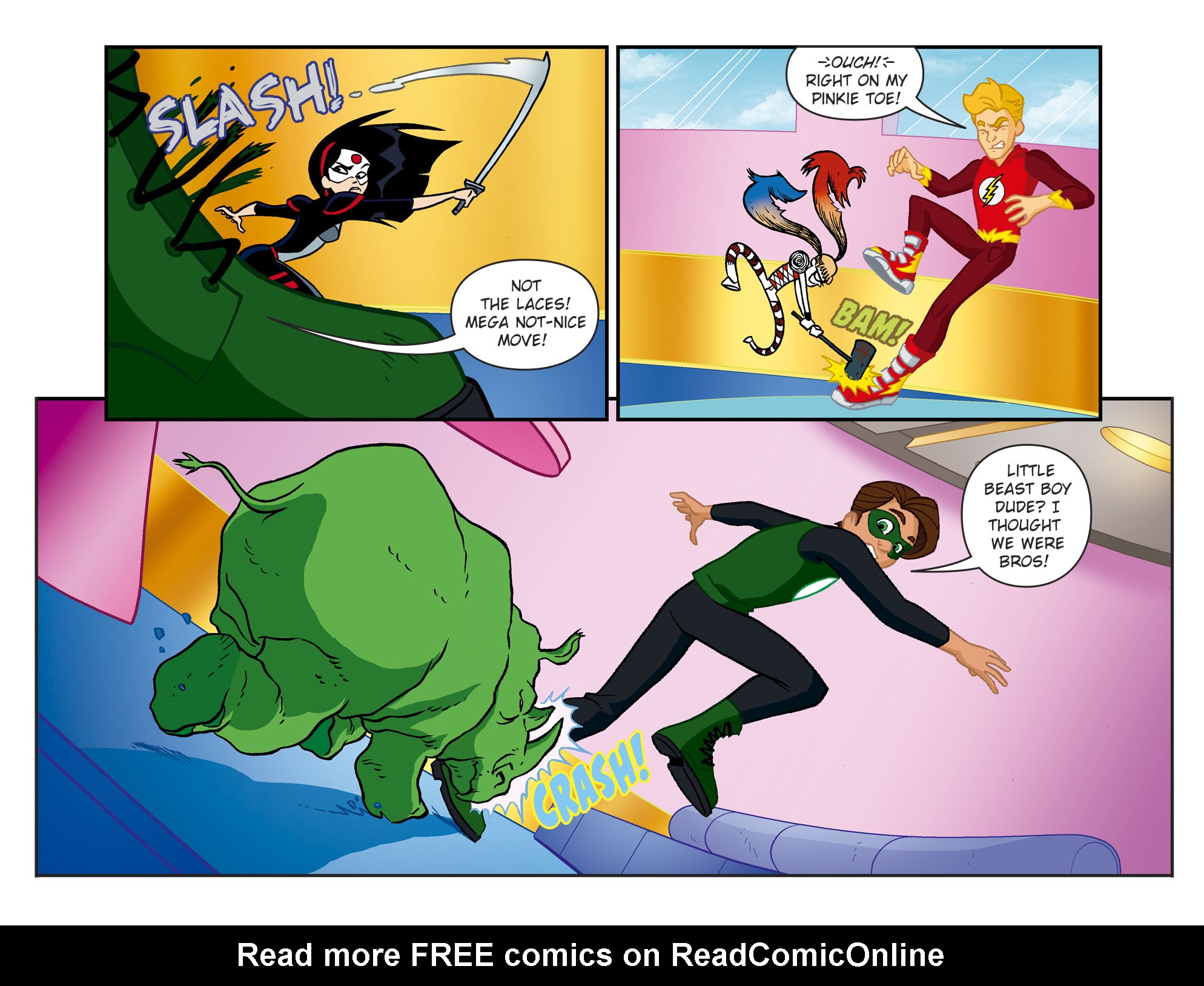 Read online DC Super Hero Girls: Out of the Bottle comic -  Issue #4 - 15