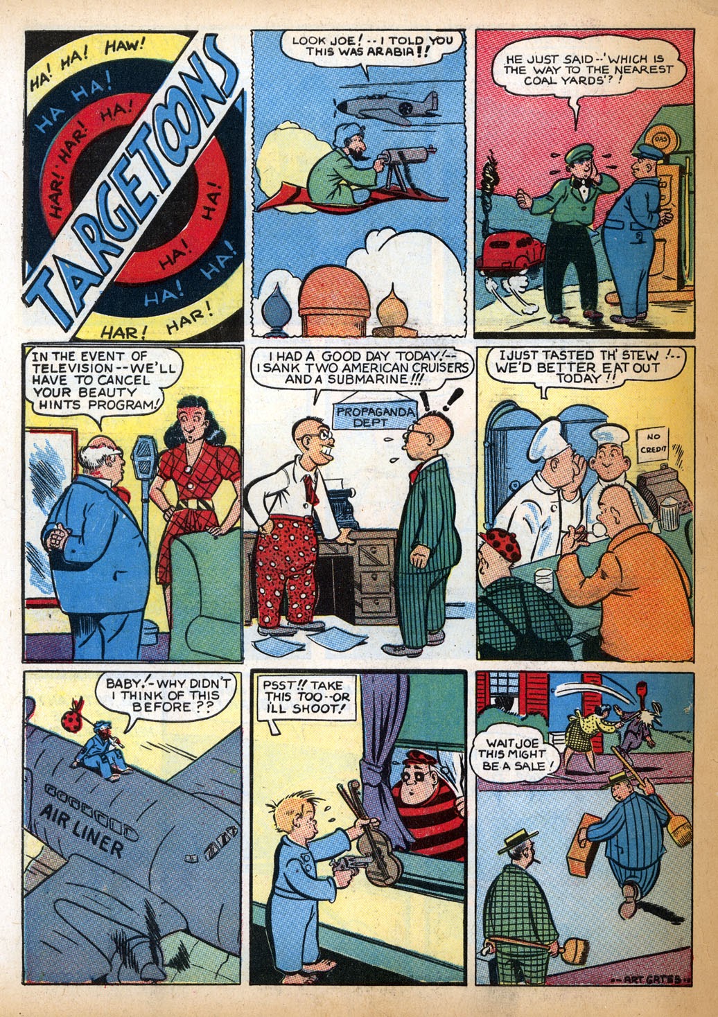 Read online Target Comics comic -  Issue #38 - 66