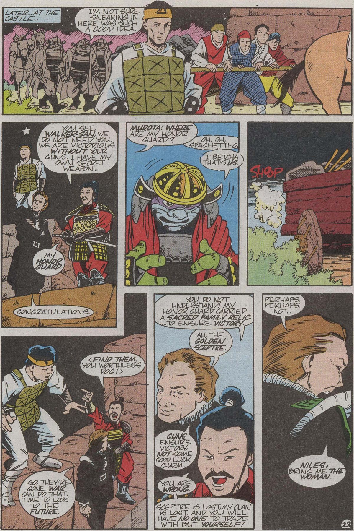 Read online Teenage Mutant Ninja Turtles III The Movie: The Turtles Are Back...In Time! comic -  Issue # Full - 23