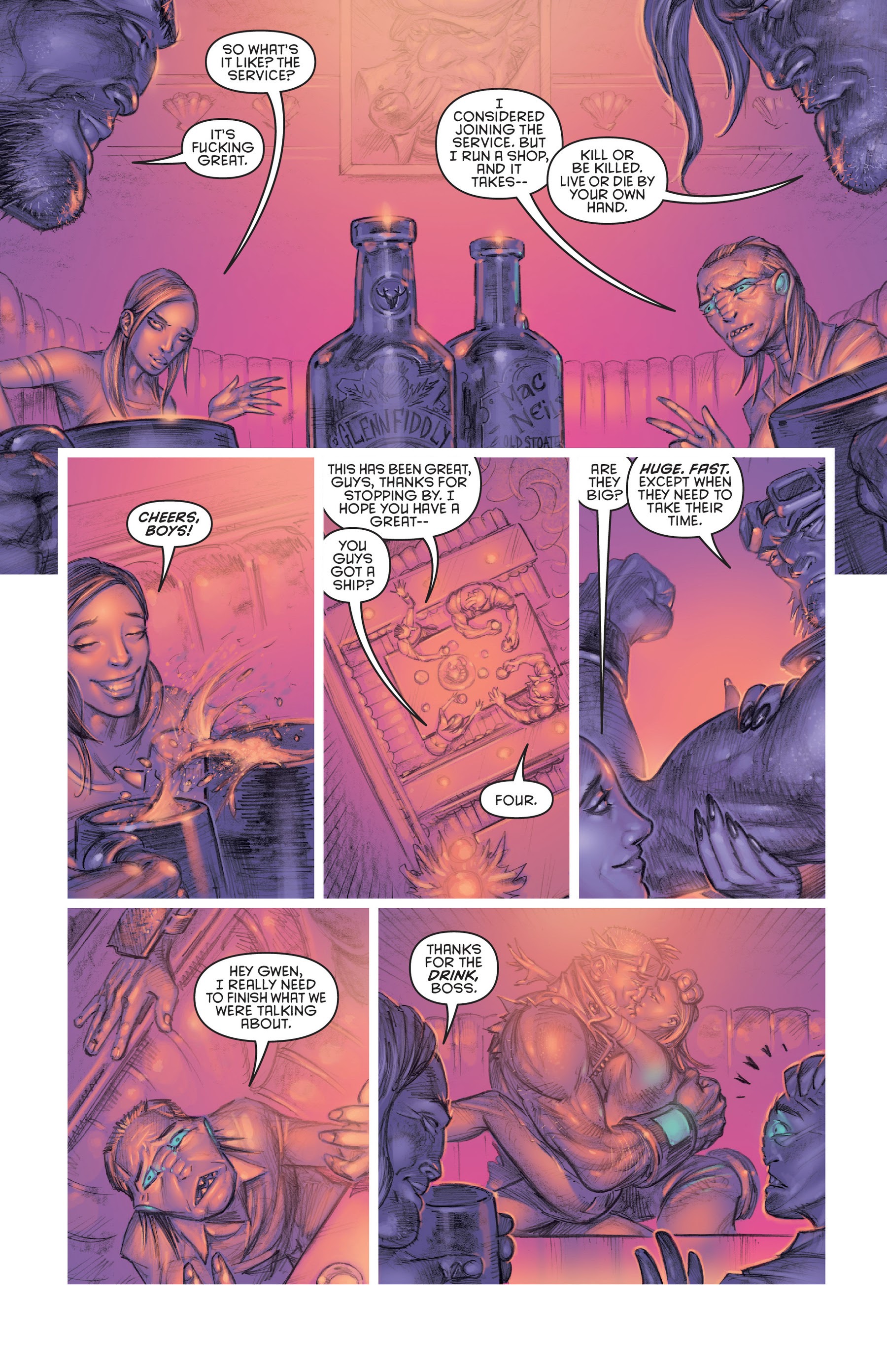 Read online Space Bastards: Special Delivery comic -  Issue # TPB - 46