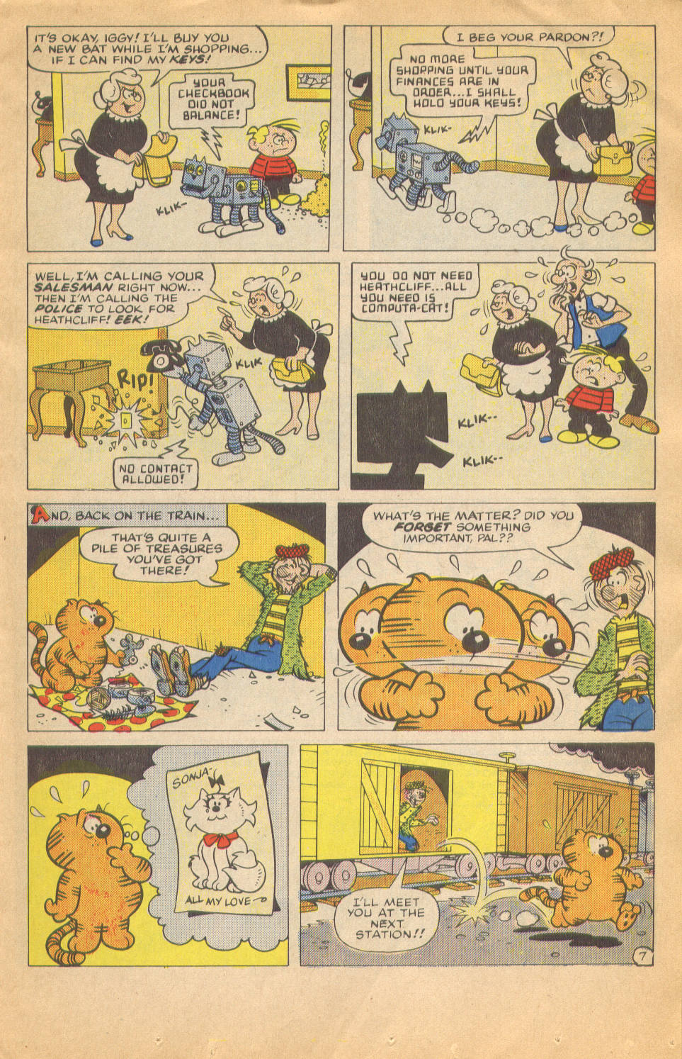 Read online Heathcliff comic -  Issue #5 - 11