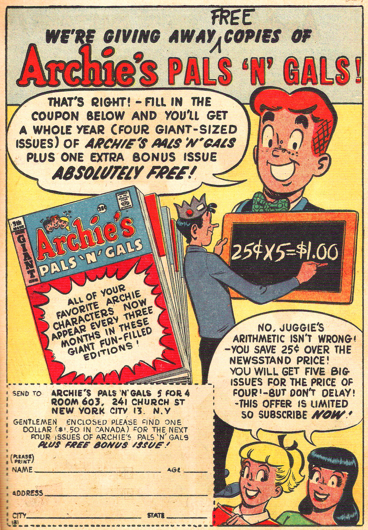 Read online Archie's Christmas Stocking comic -  Issue #6 - 31
