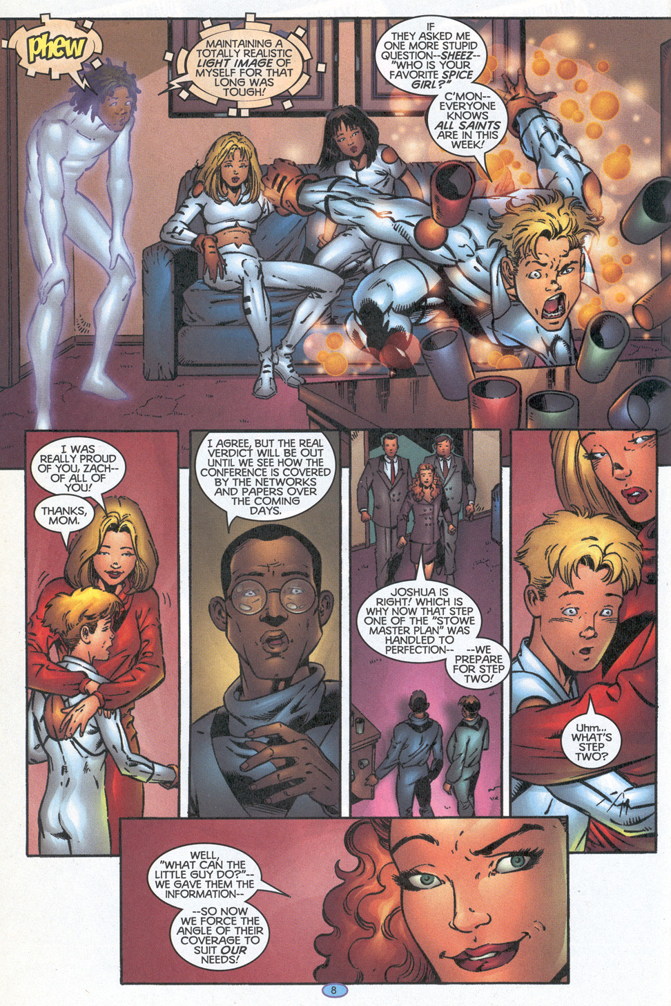 Read online Troublemakers comic -  Issue #17 - 7