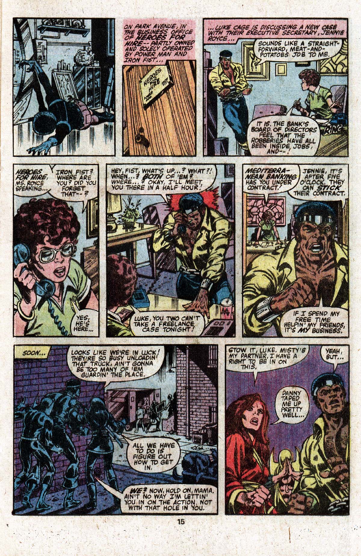 Read online Power Man and Iron Fist (1978) comic -  Issue #66 - 15