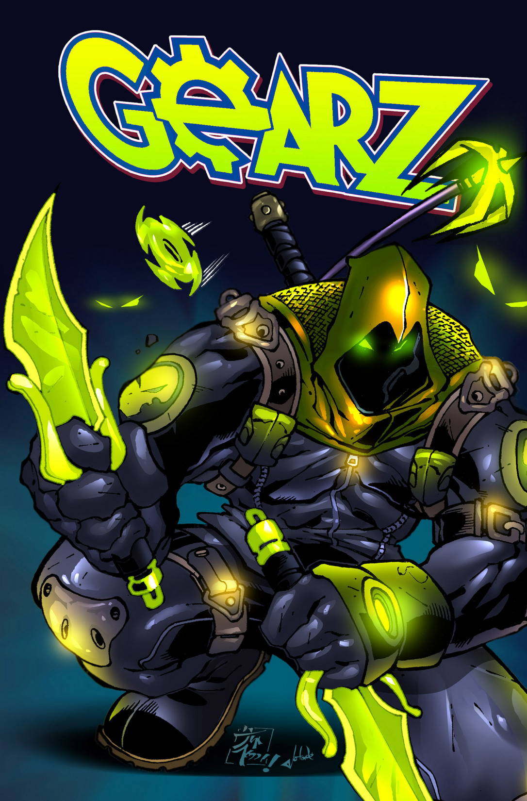 Read online Gearz comic -  Issue #0 - 25