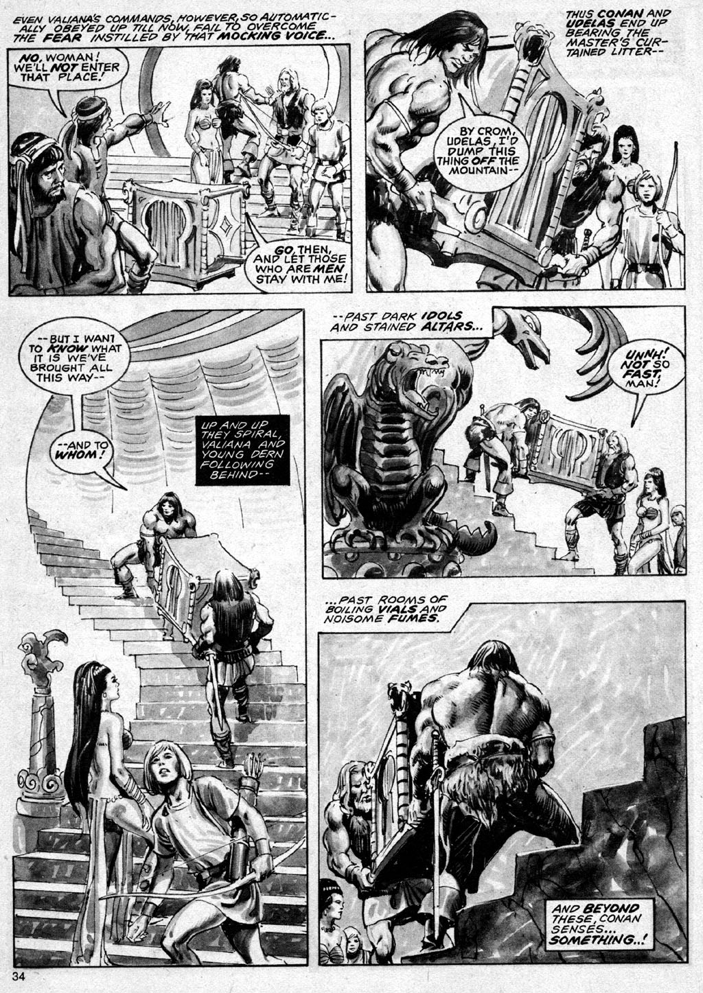 Read online The Savage Sword Of Conan comic -  Issue #69 - 34