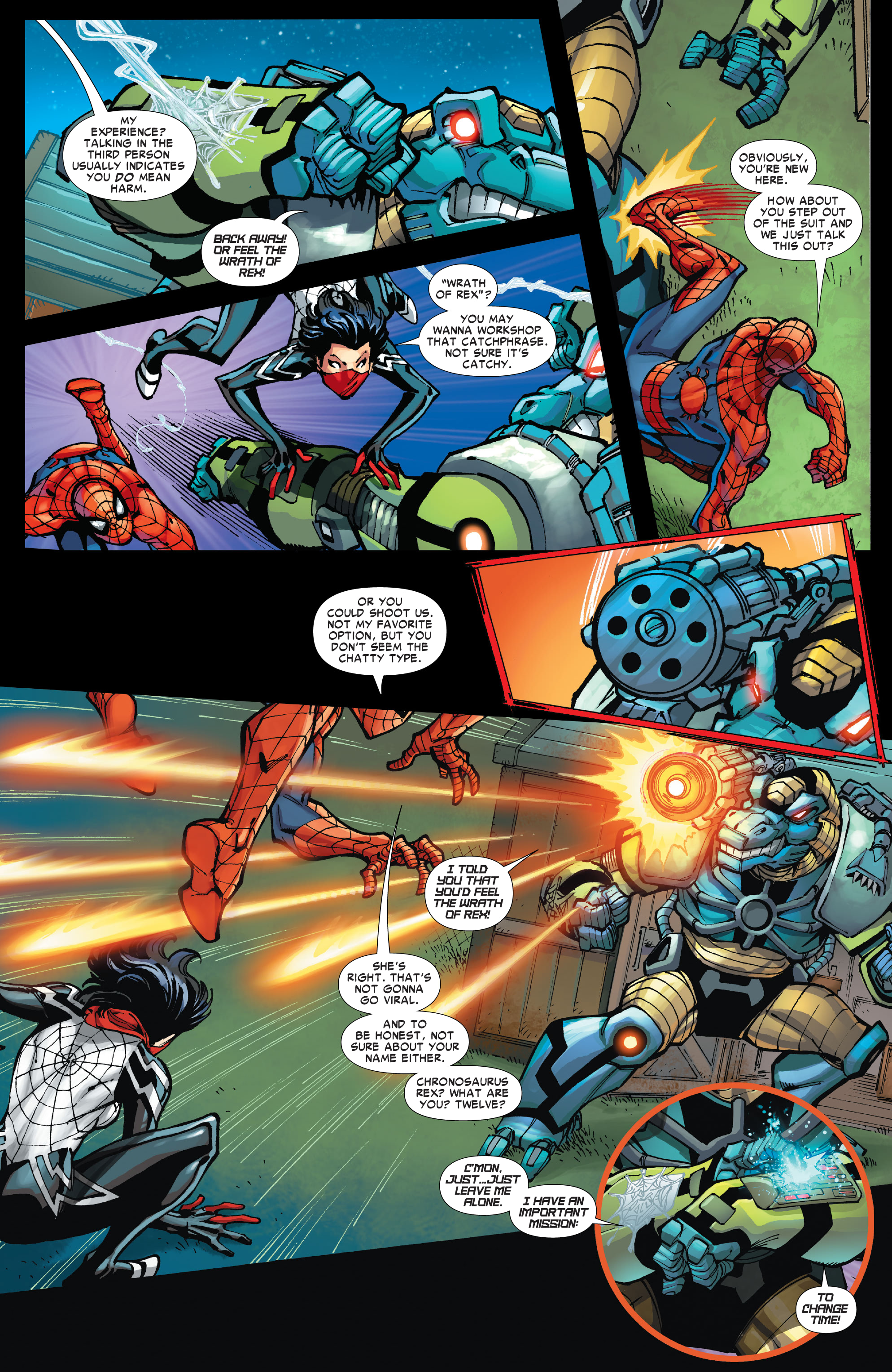 Read online Silk: Out of the Spider-Verse comic -  Issue # TPB 2 (Part 1) - 13