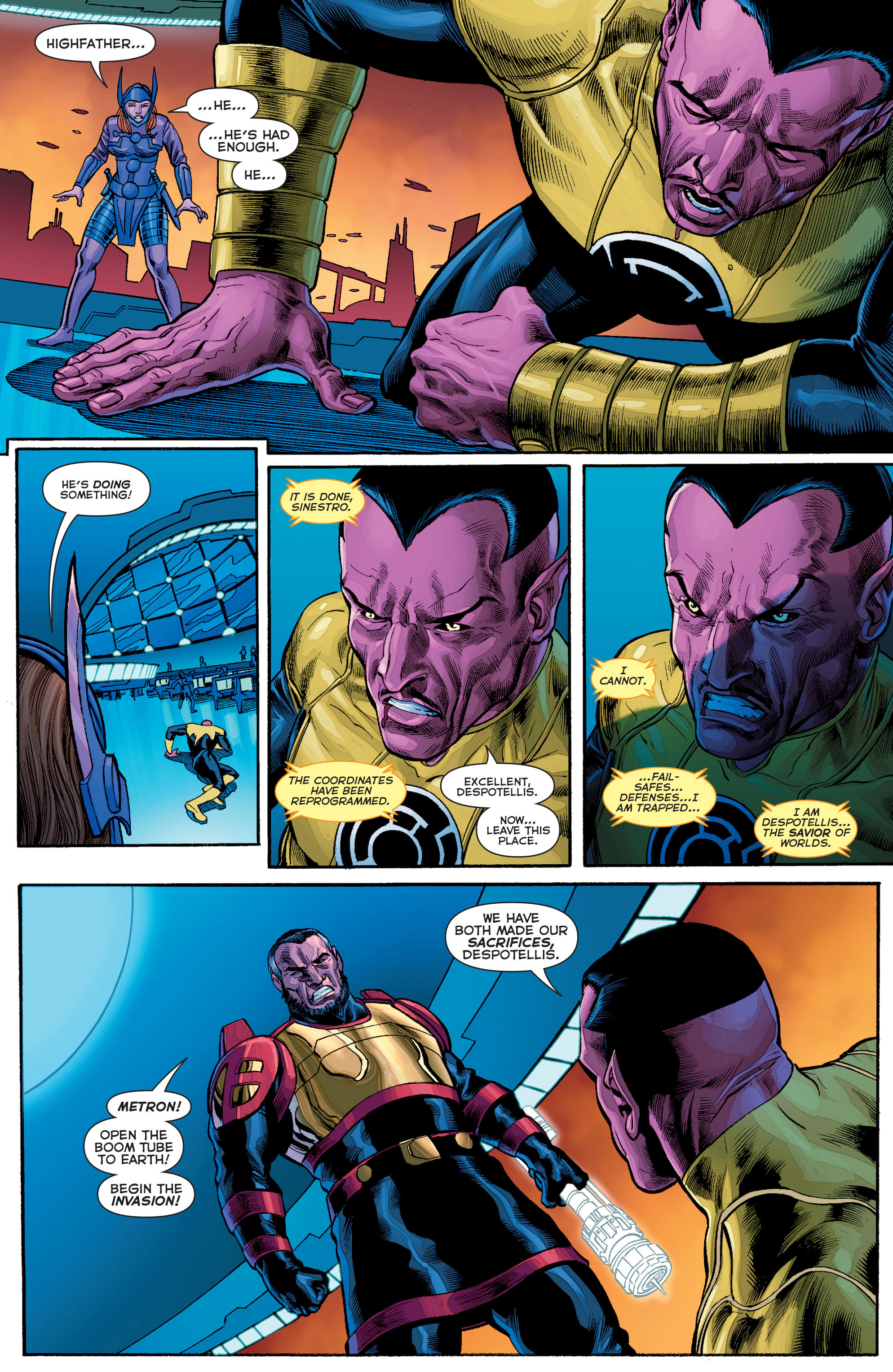 Read online Sinestro comic -  Issue #8 - 18