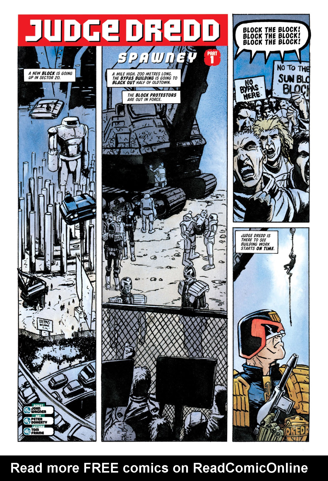 Read online Judge Dredd: The Complete Case Files comic -  Issue # TPB 27 - 98