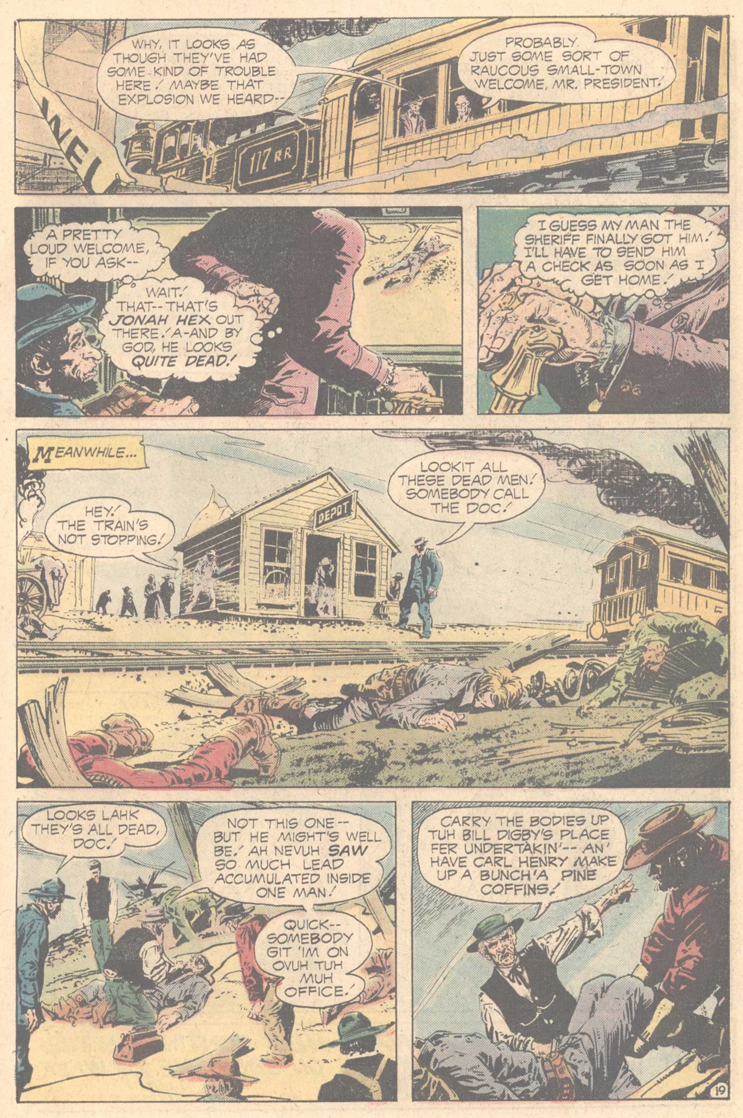Read online Weird Western Tales (1972) comic -  Issue #23 - 30