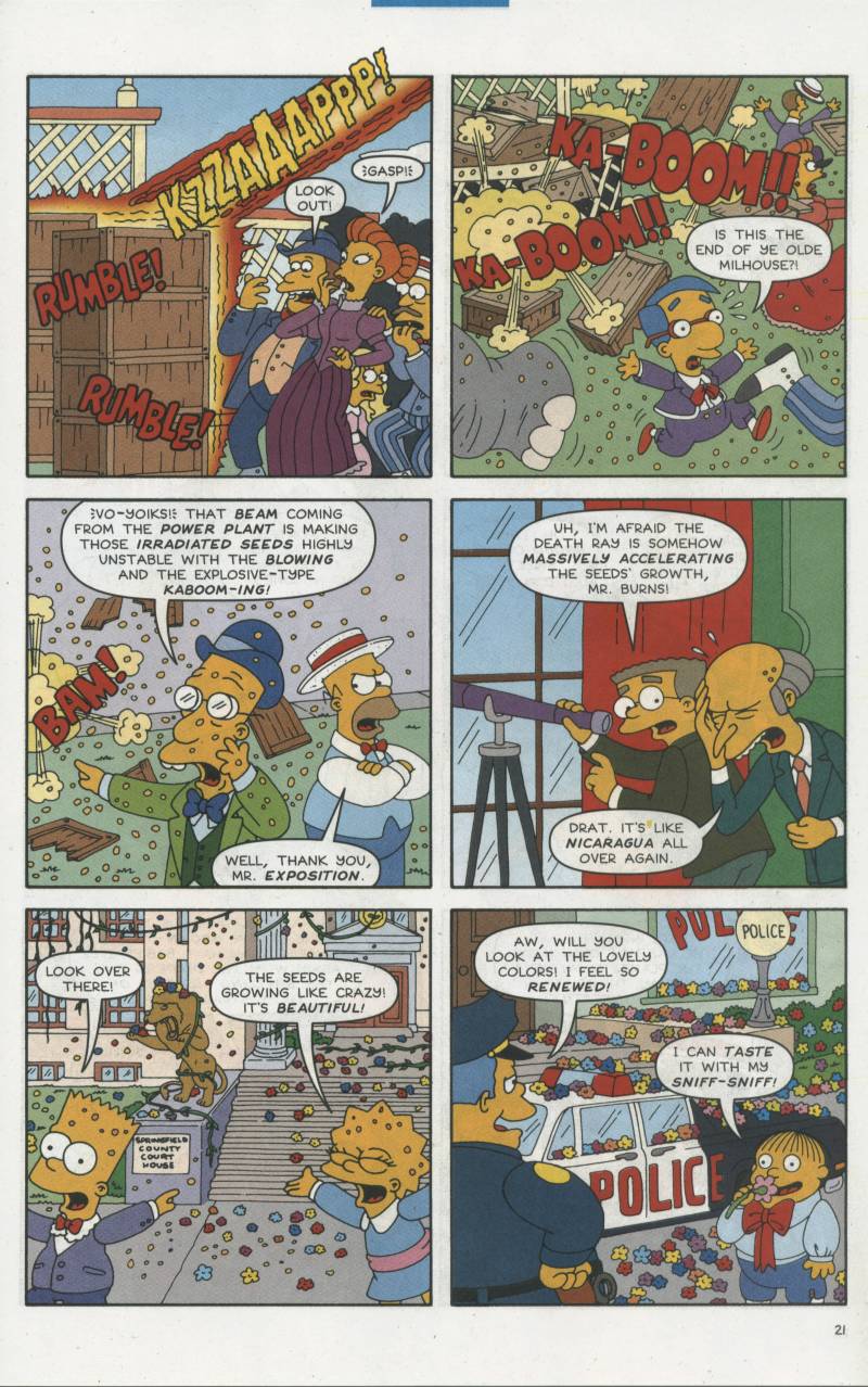 Read online Simpsons Comics comic -  Issue #67 - 22