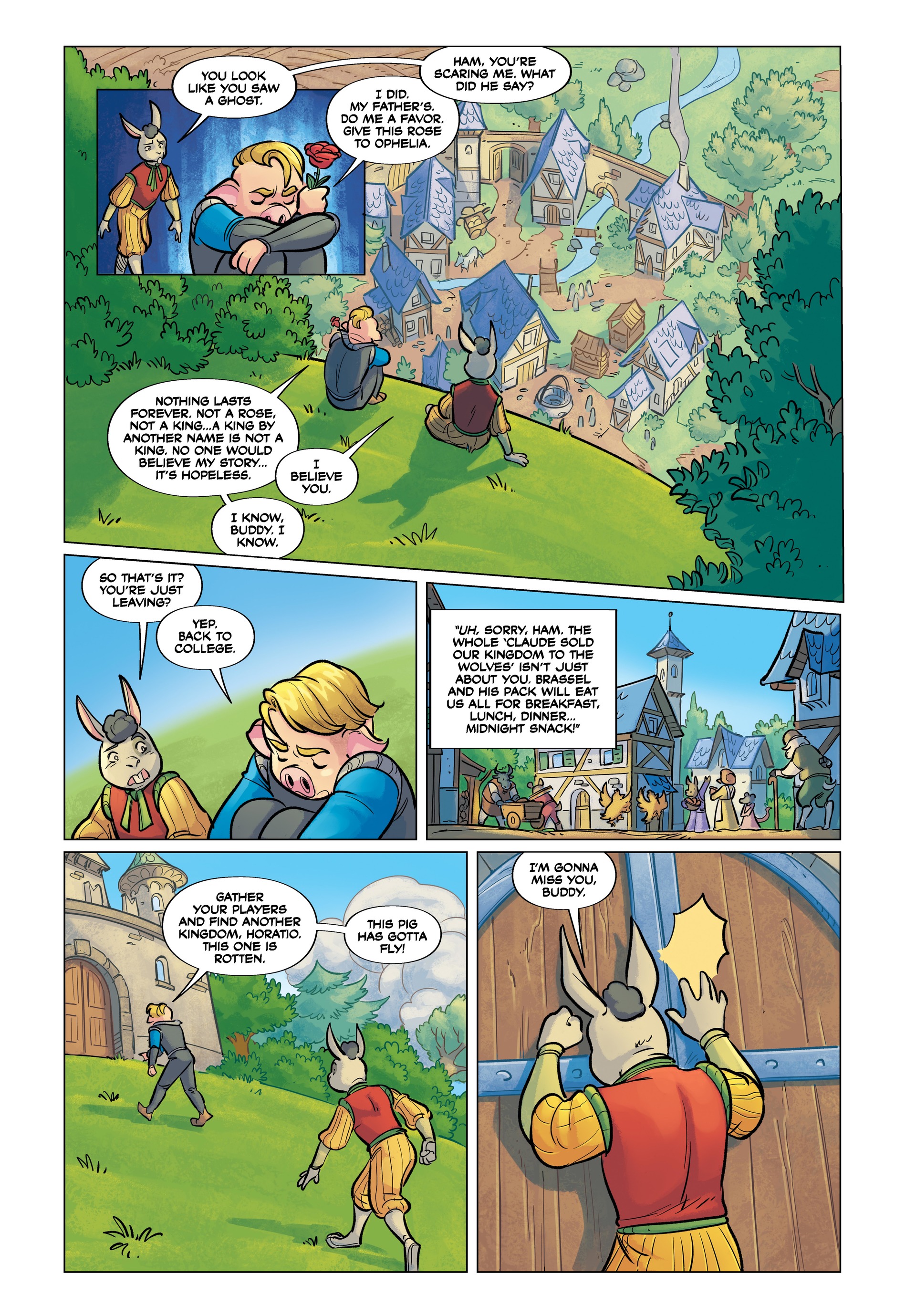 Read online Ham-let: A Shakespearean Mash-up comic -  Issue # Full - 17