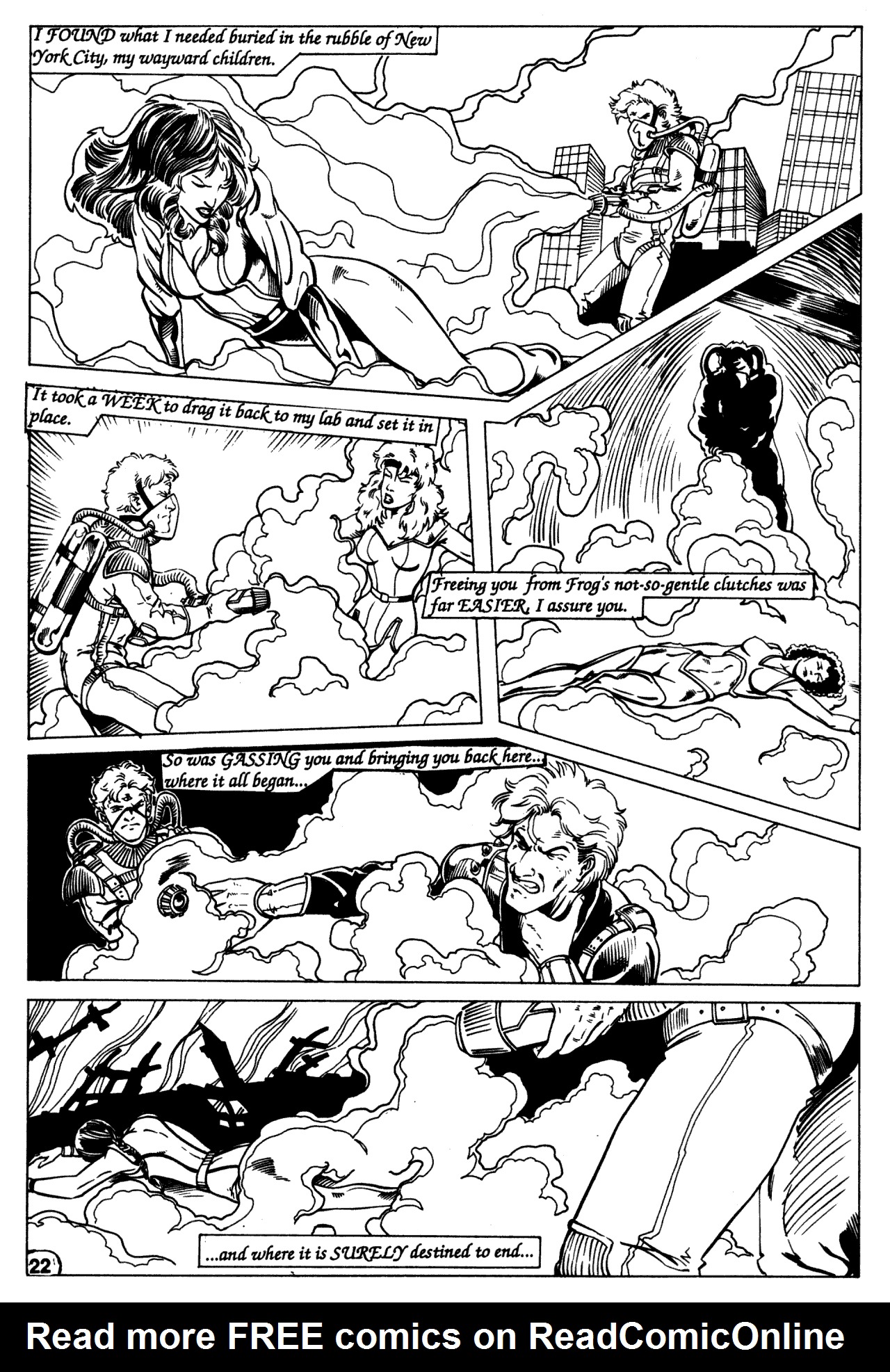 Read online Ex-Mutants (1986) comic -  Issue #8 - 24