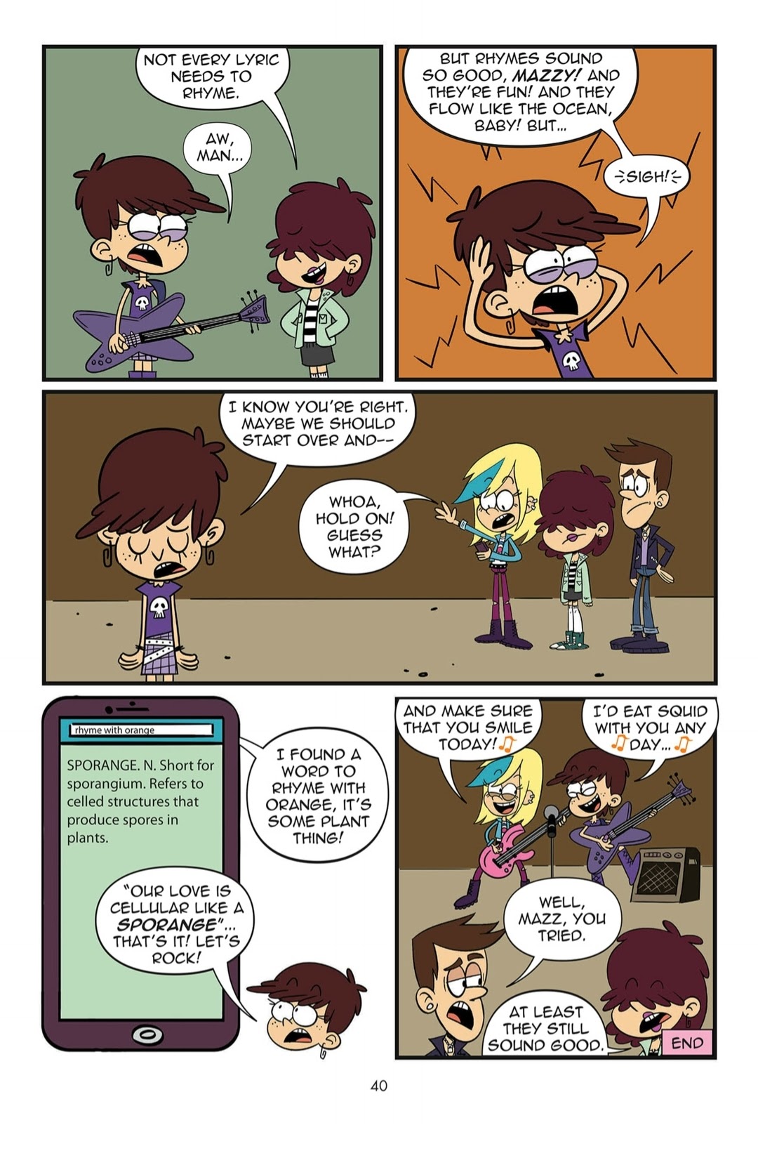 Read online The Loud House Love Out Loud Special comic -  Issue # Full - 41