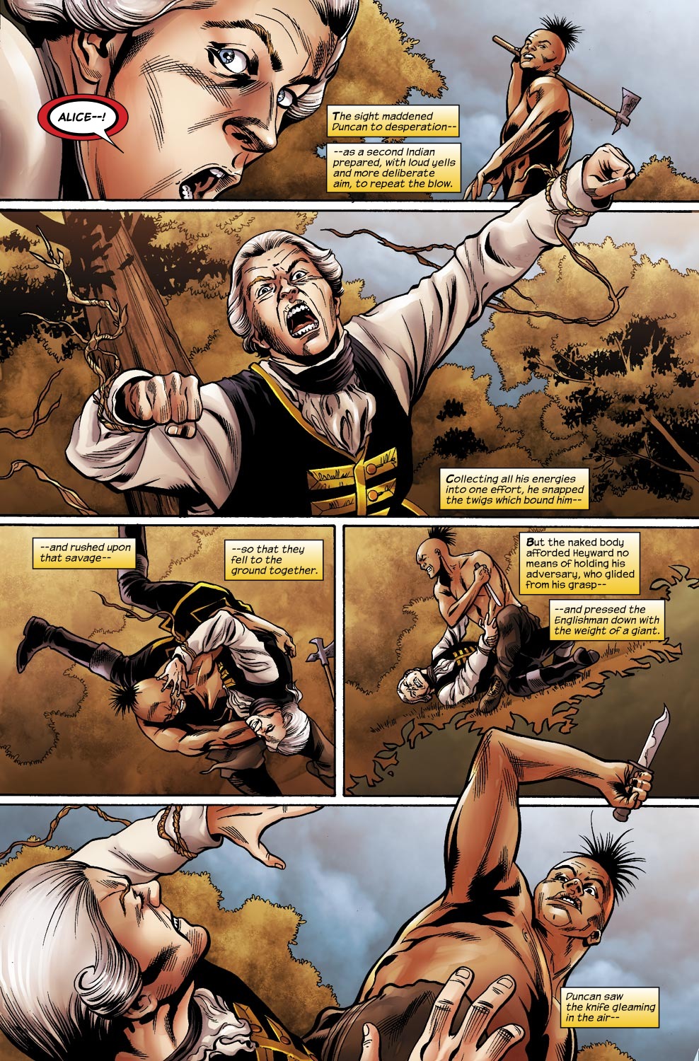 Read online The Last of the Mohicans comic -  Issue #2 - 17