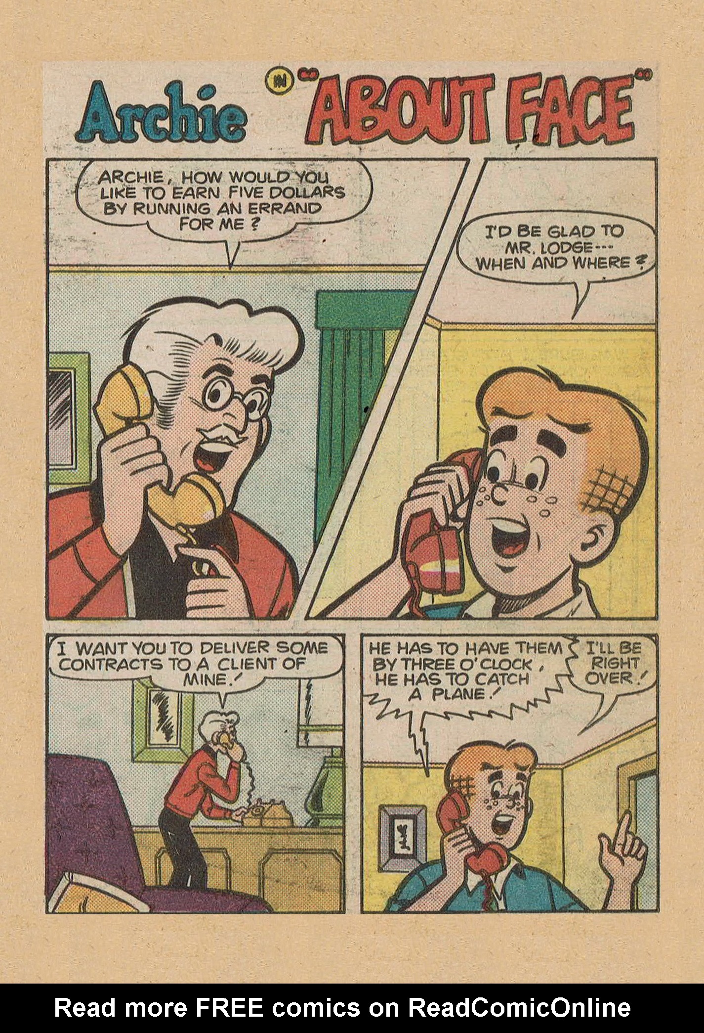 Read online Archie Annual Digest Magazine comic -  Issue #51 - 67