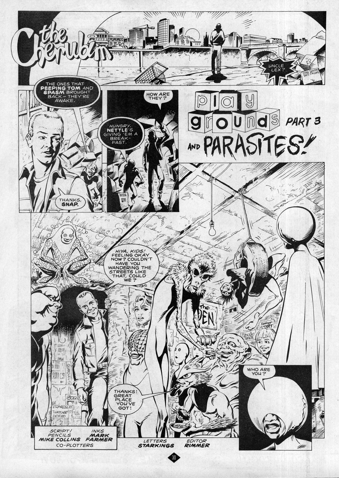 Read online Captain Britain (1985) comic -  Issue #13 - 29