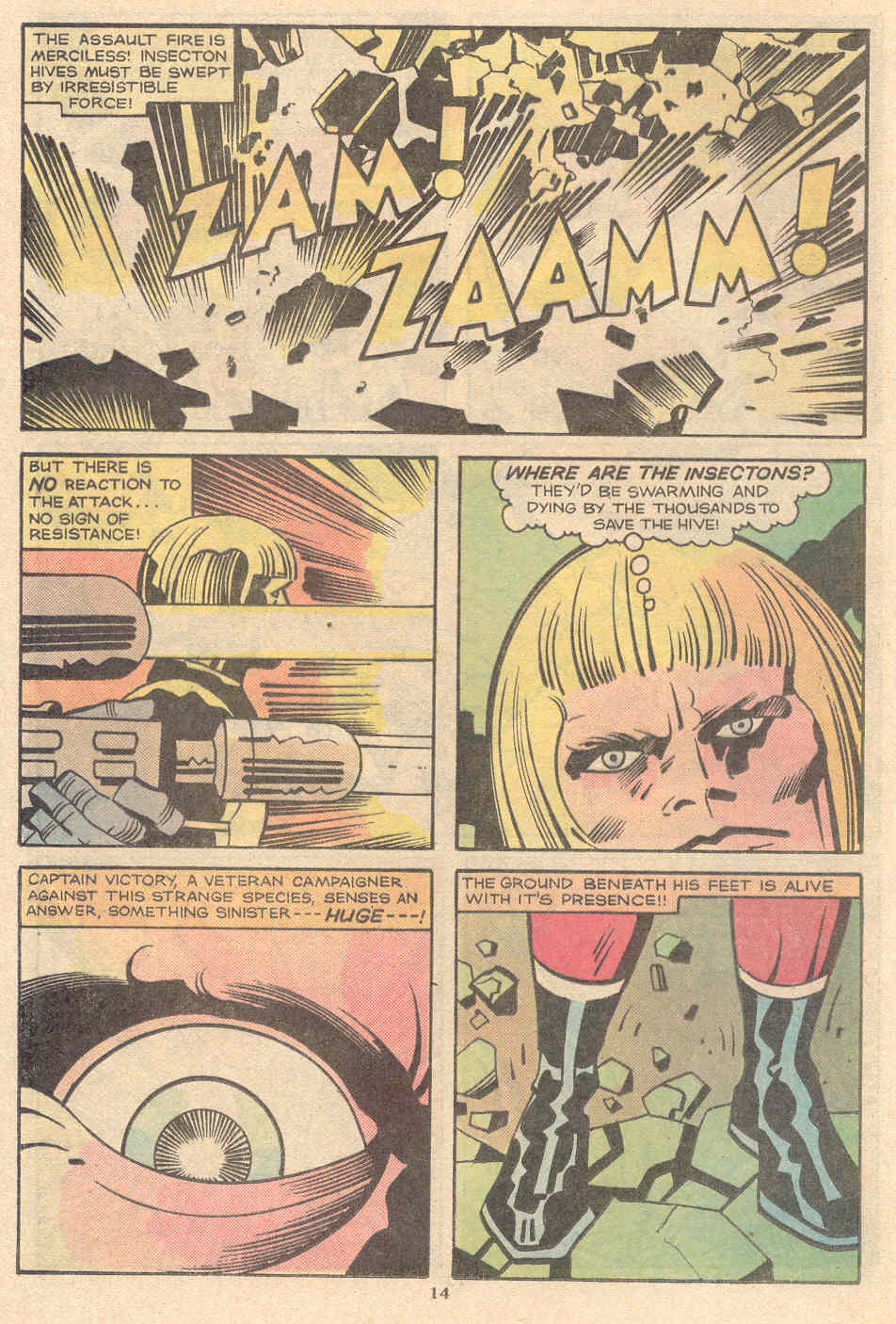 Read online Captain Victory and the Galactic Rangers (1981) comic -  Issue #3 - 17